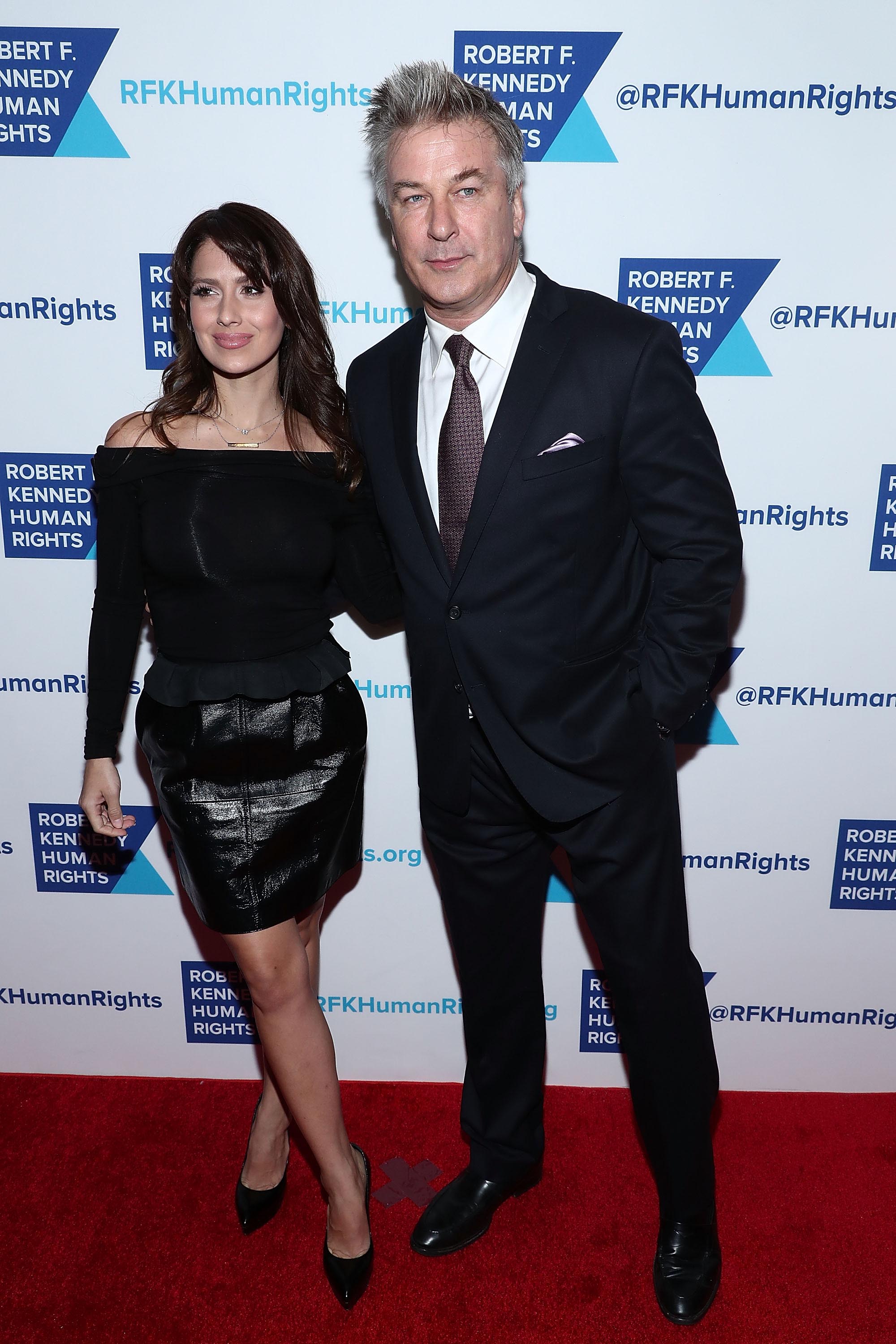 Hilaria Baldwin attends RFK Human Rights Ripple of Hope Awards Honoring VP