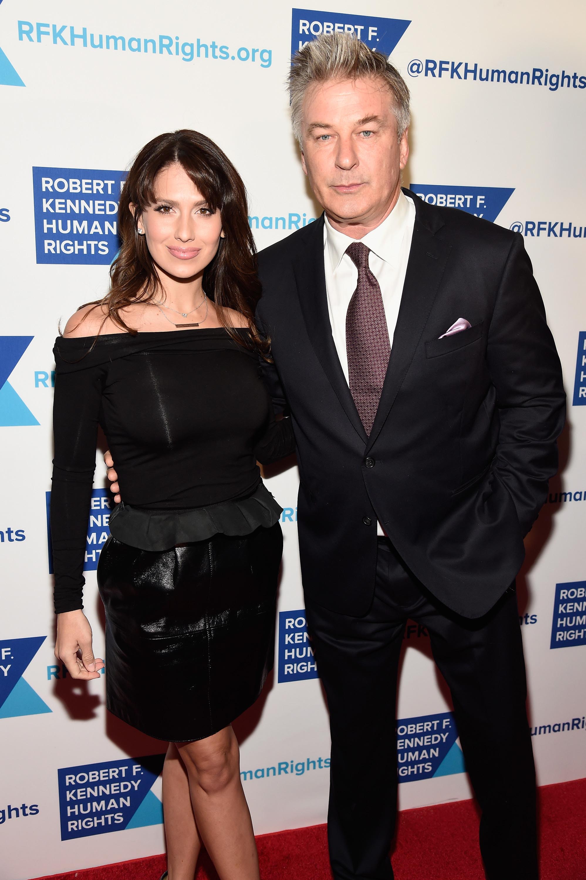 Hilaria Baldwin attends RFK Human Rights Ripple of Hope Awards Honoring VP