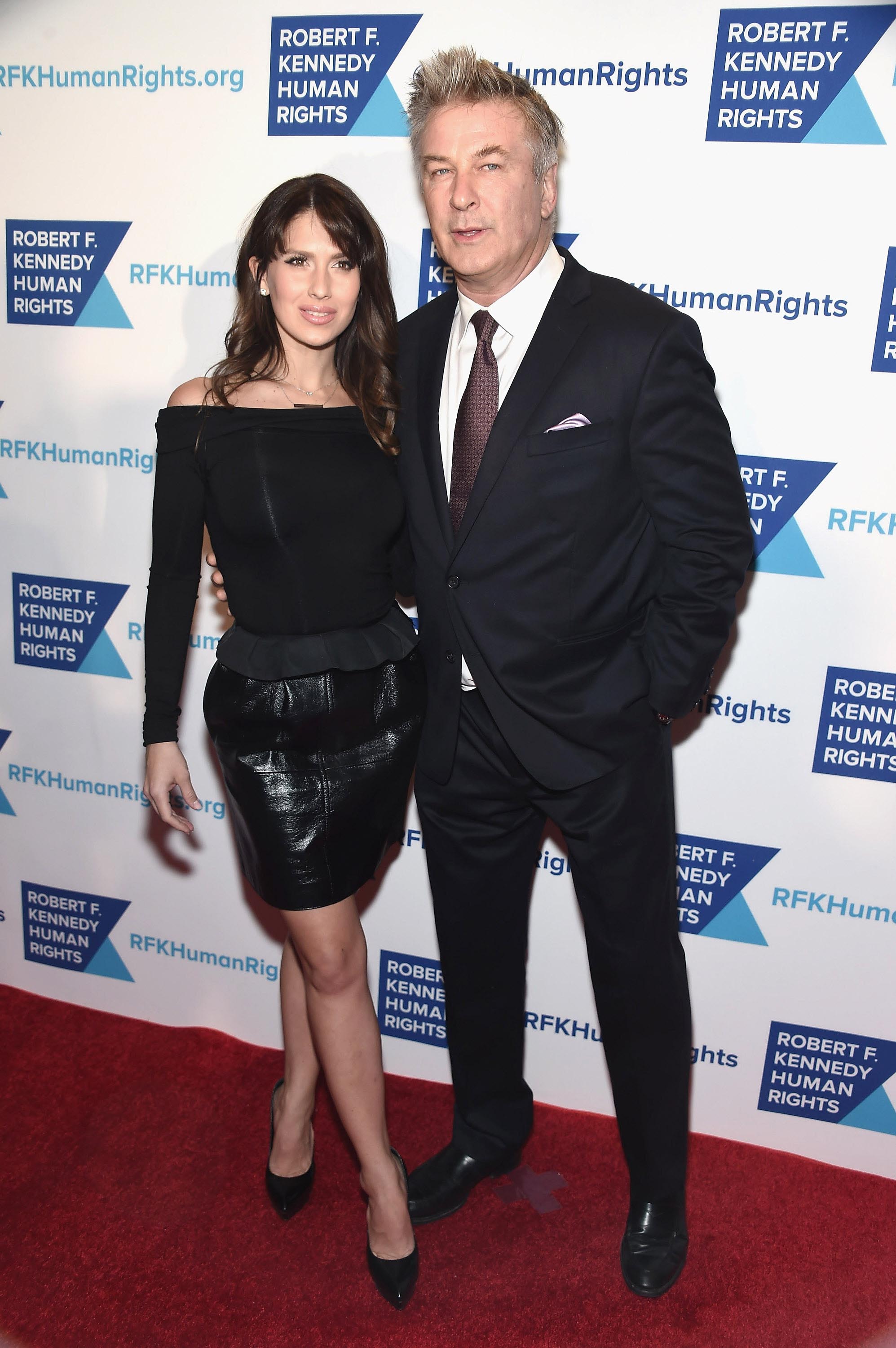 Hilaria Baldwin attends RFK Human Rights Ripple of Hope Awards Honoring VP