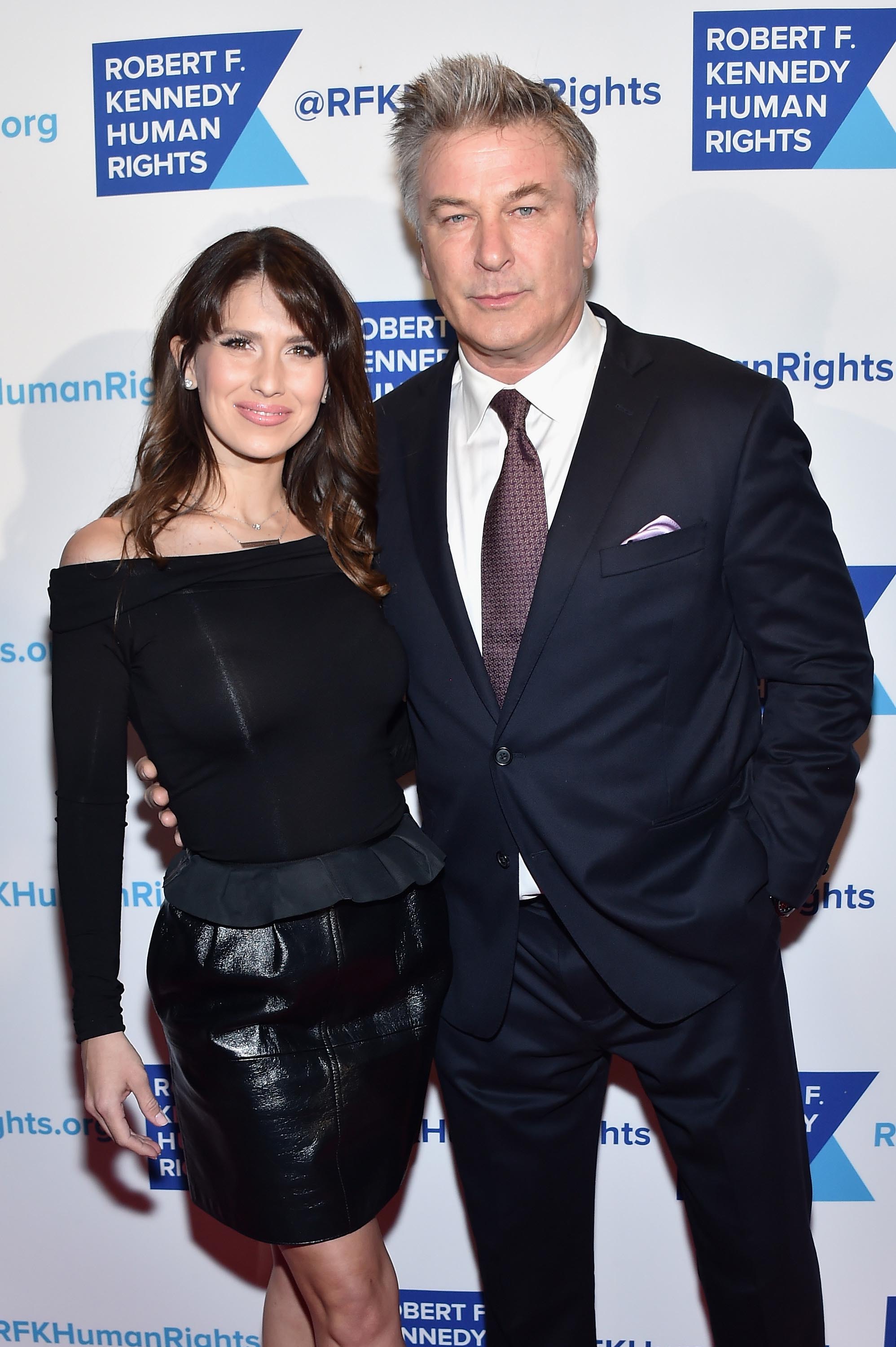 Hilaria Baldwin attends RFK Human Rights Ripple of Hope Awards Honoring VP