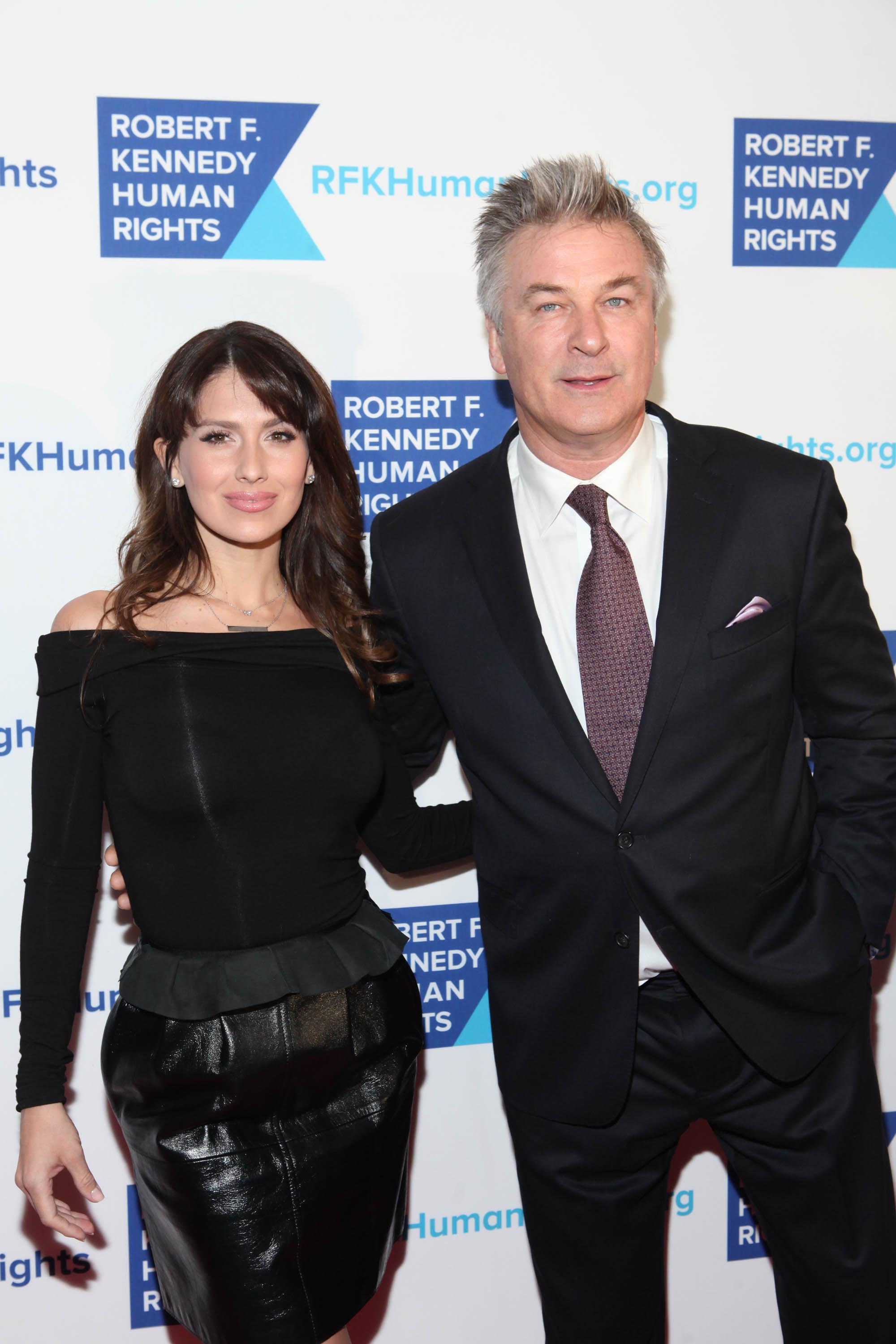 Hilaria Baldwin attends RFK Human Rights Ripple of Hope Awards Honoring VP