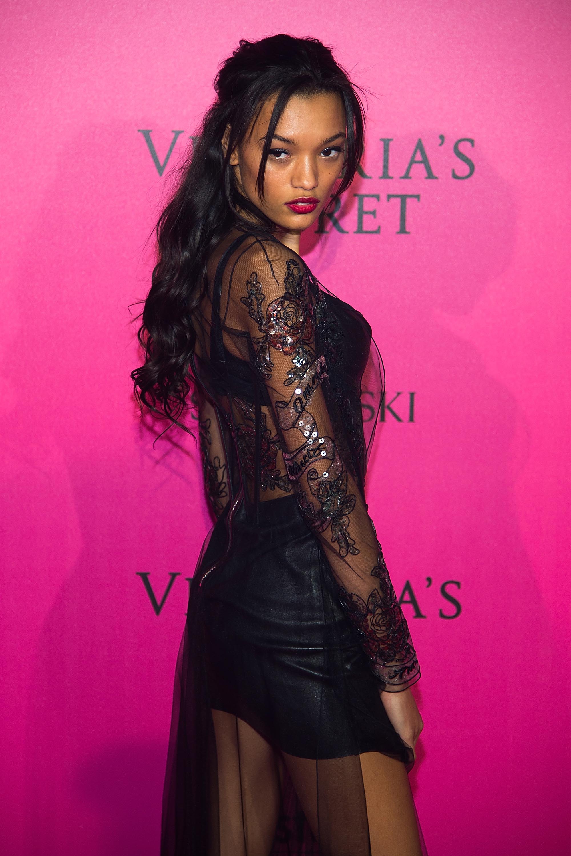 Lameka Fox attends the 2016 Victoria’s Secret Fashion Show after party