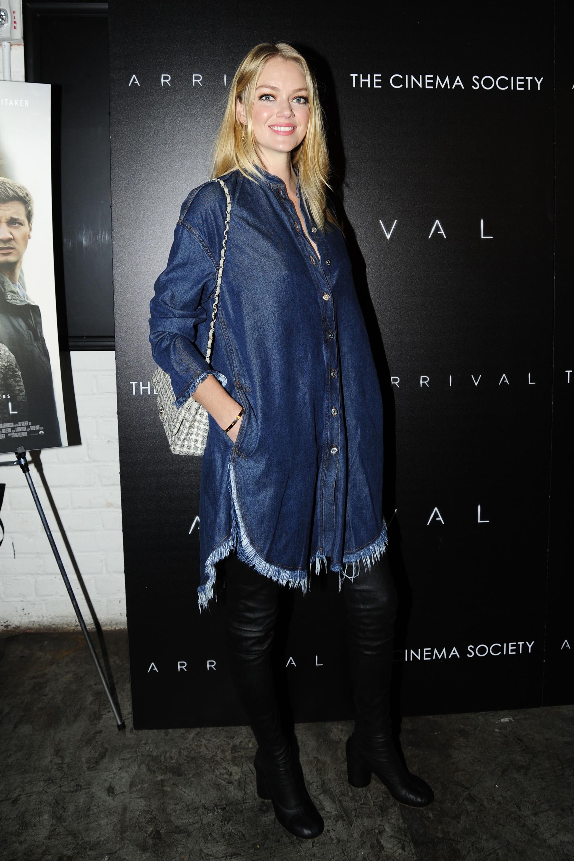 Lindsay Ellingson attends the screening of Paramount Pictures