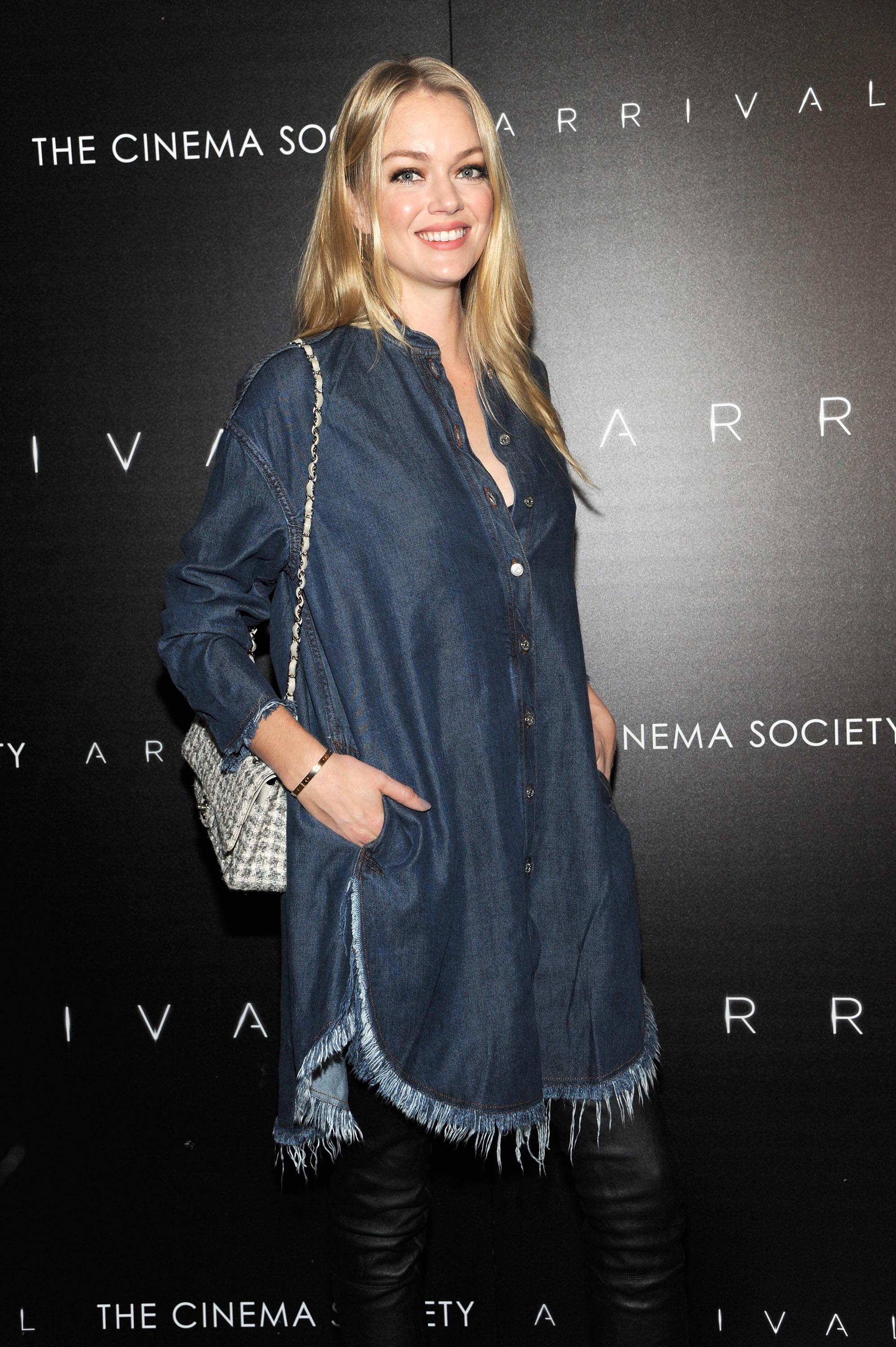 Lindsay Ellingson attends the screening of Paramount Pictures