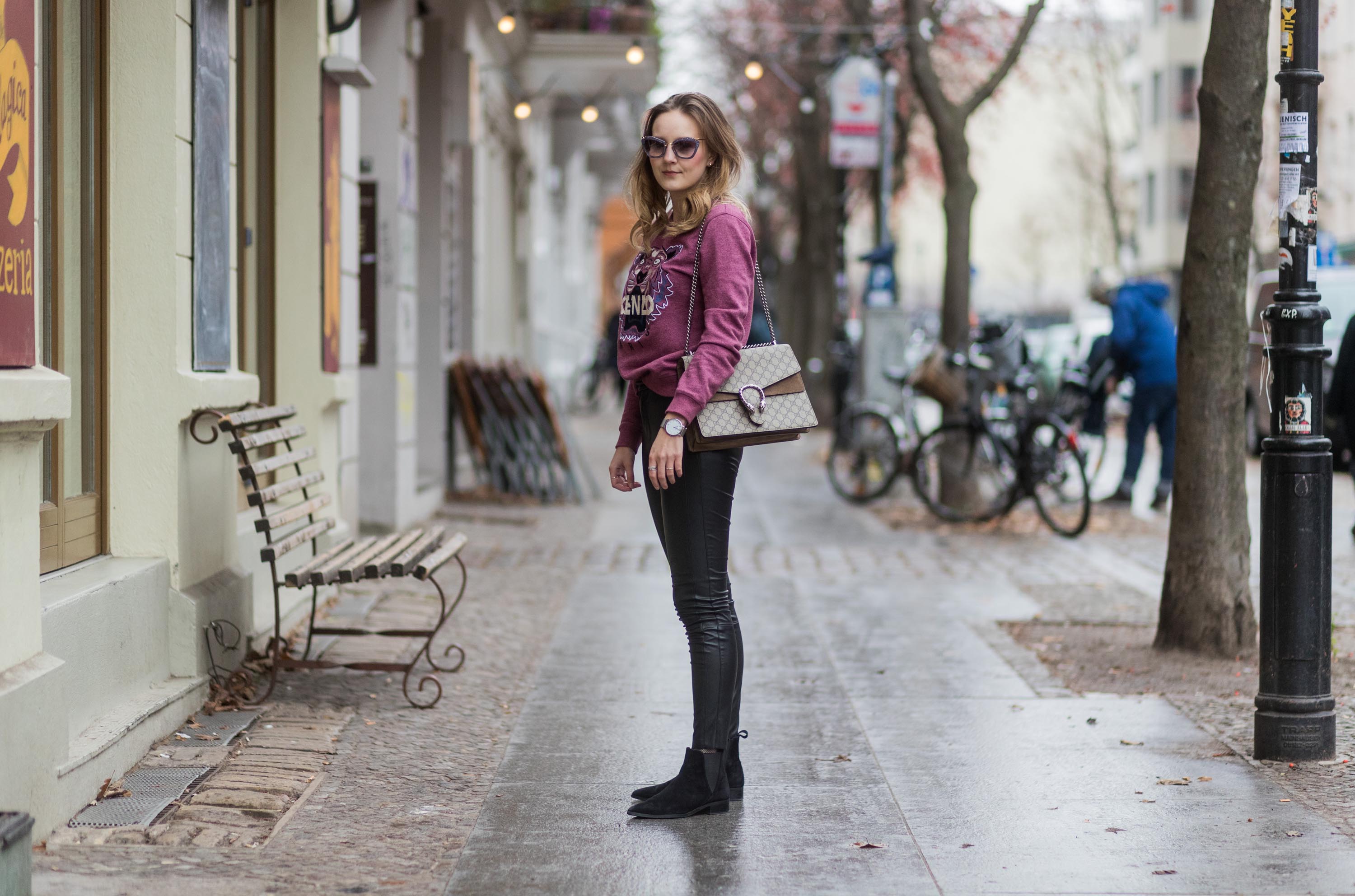 Philippa Sandberg street style in Berlin