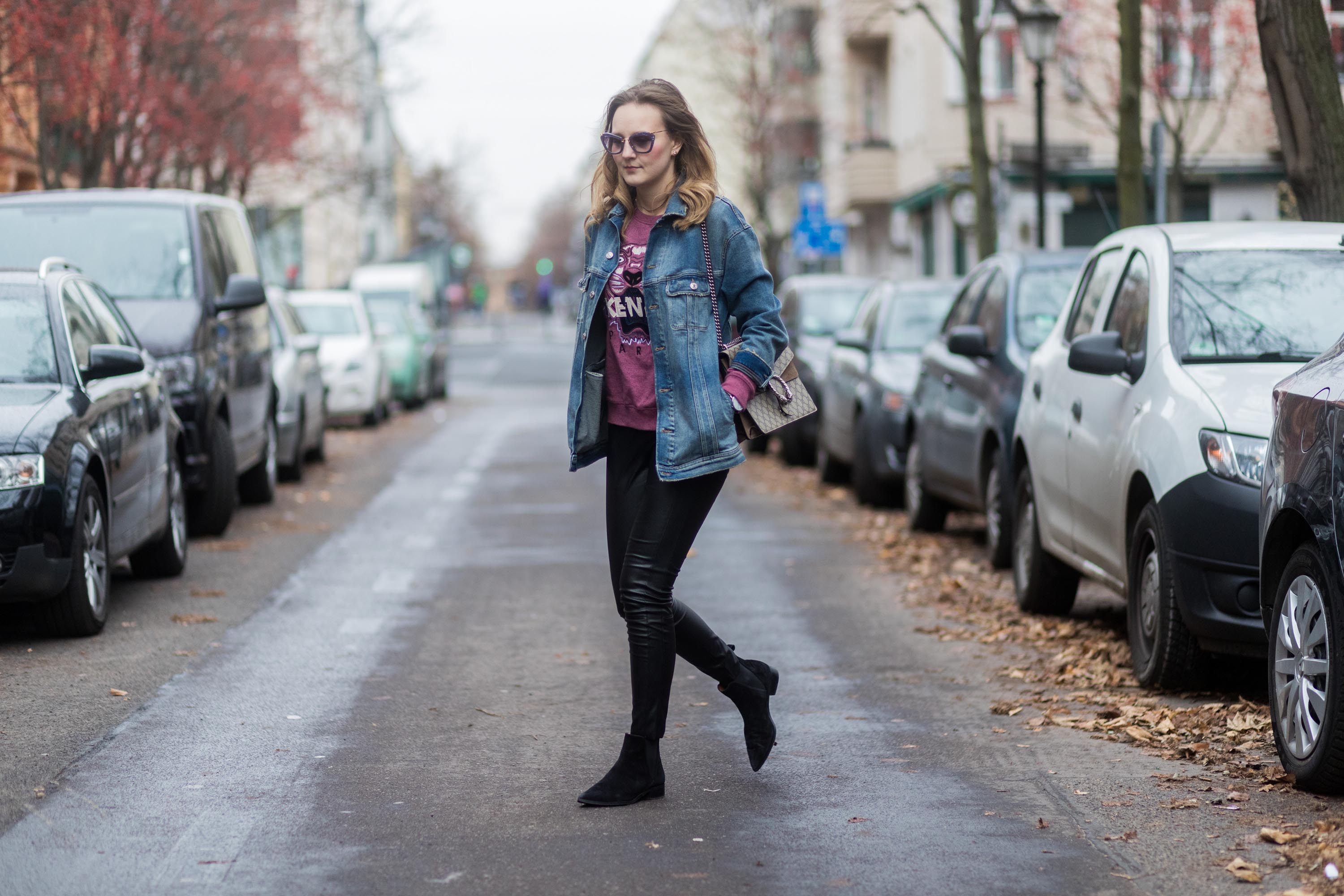 Philippa Sandberg street style in Berlin