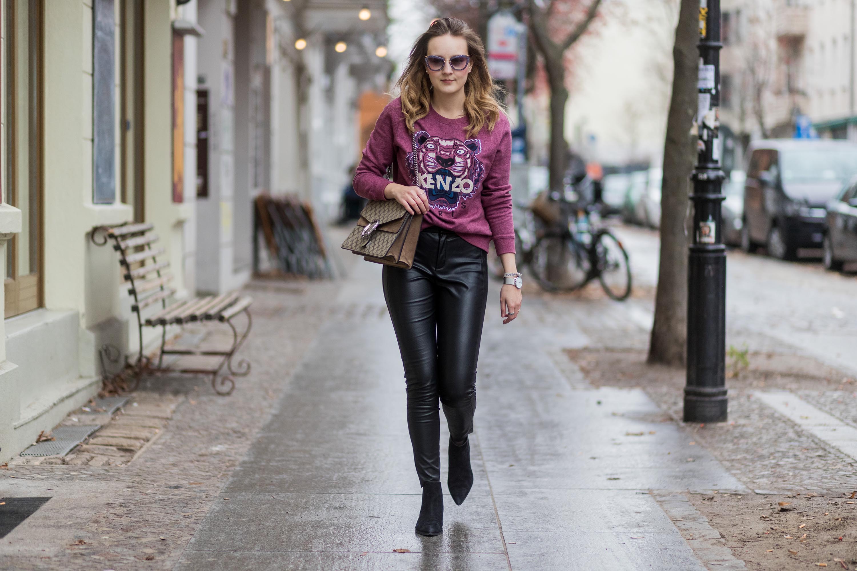 Philippa Sandberg street style in Berlin