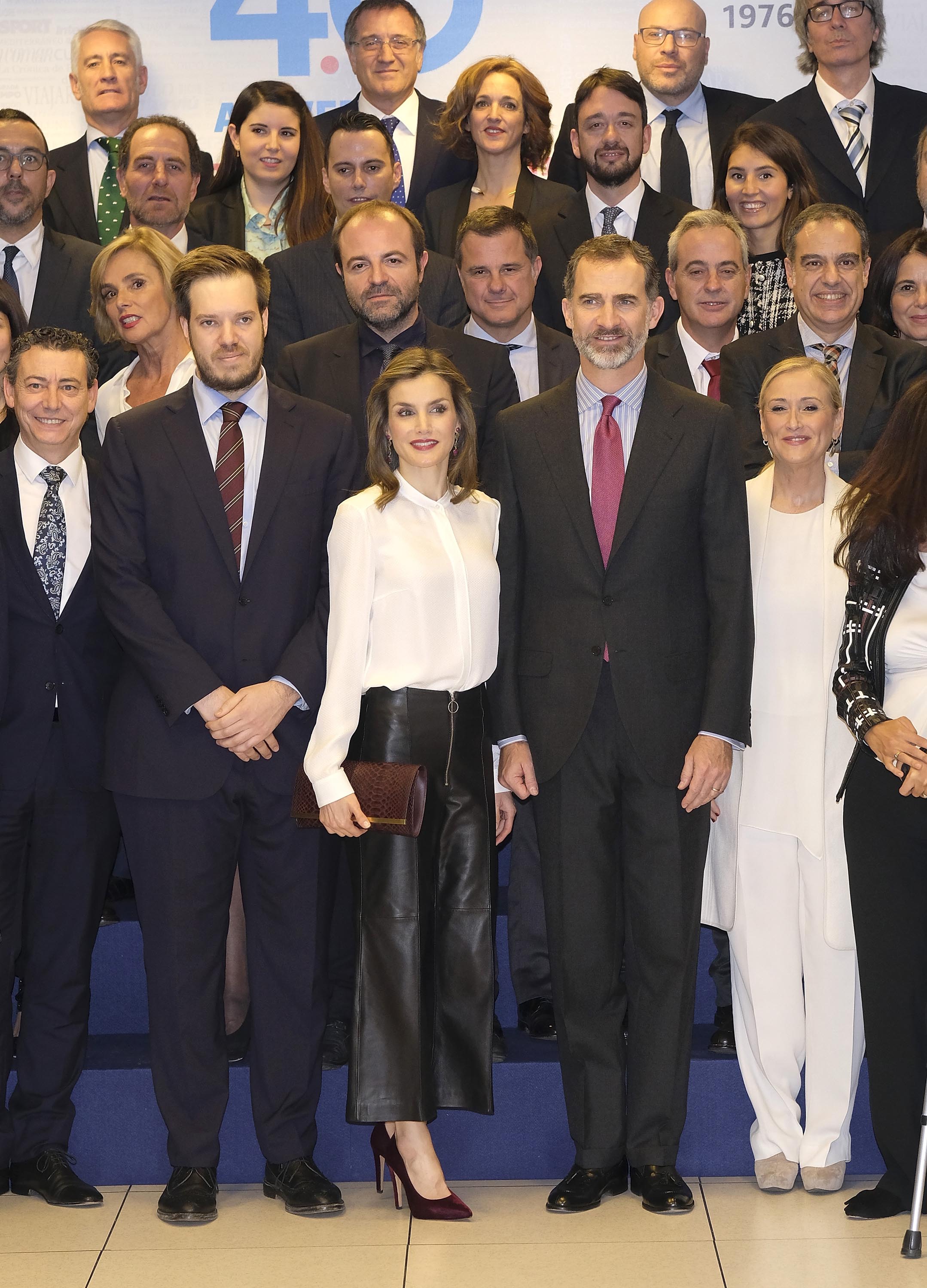 Queen Letizia of Spain visits Zeta Group on its 40th anniversary