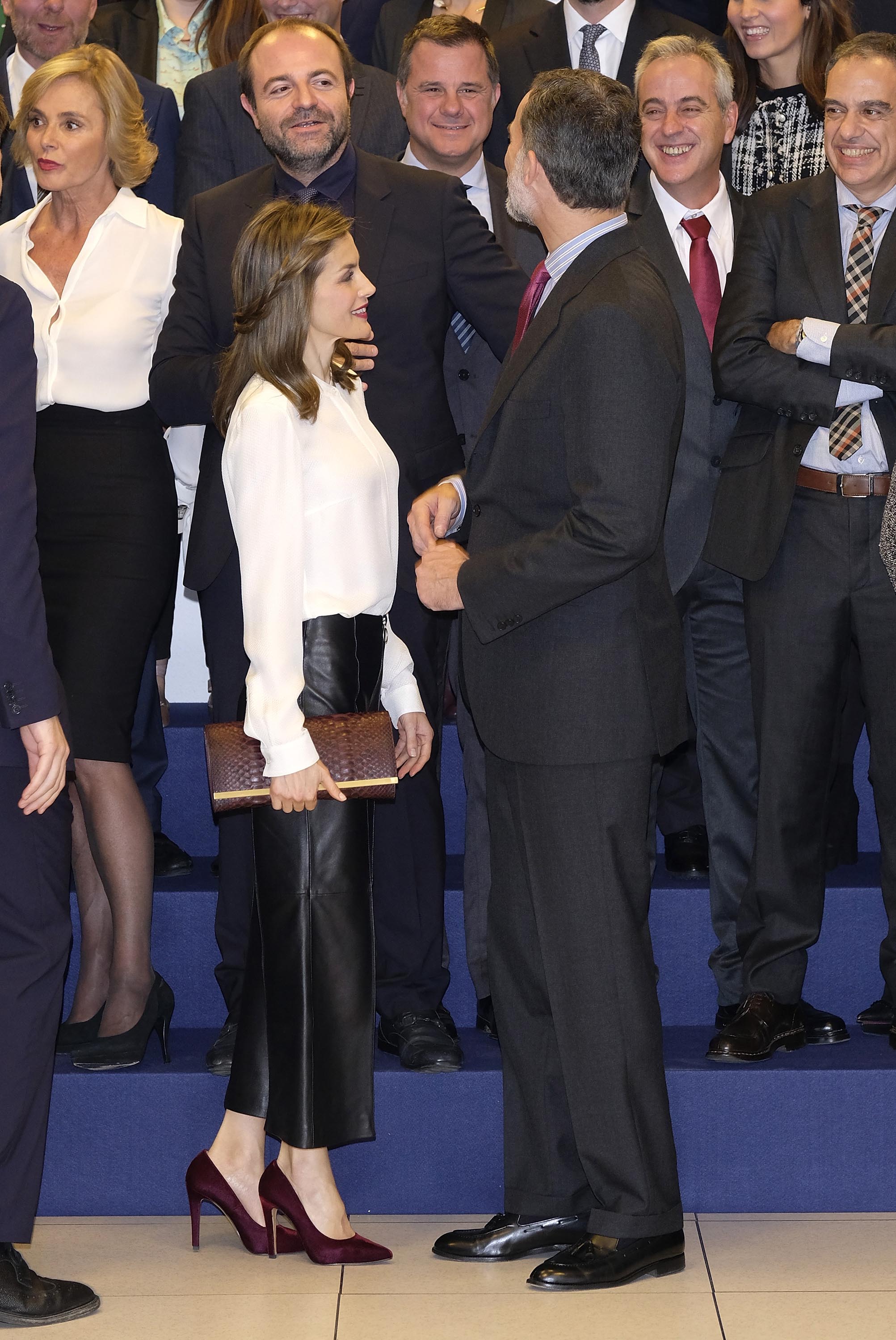 Queen Letizia of Spain visits Zeta Group on its 40th anniversary