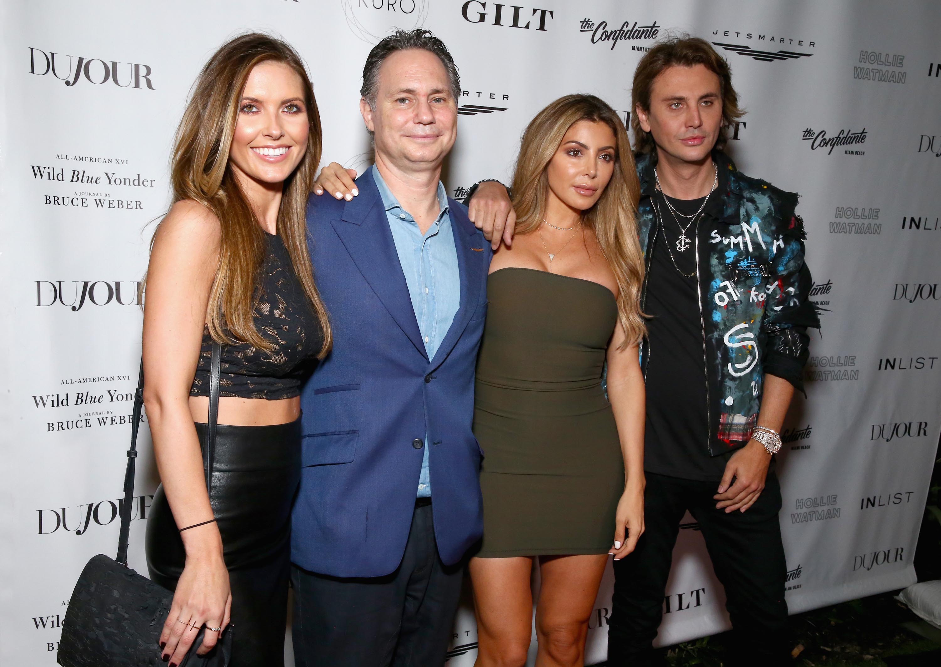 Audrina Patridge attends the DuJour Media, Gilt & JetSmarter party