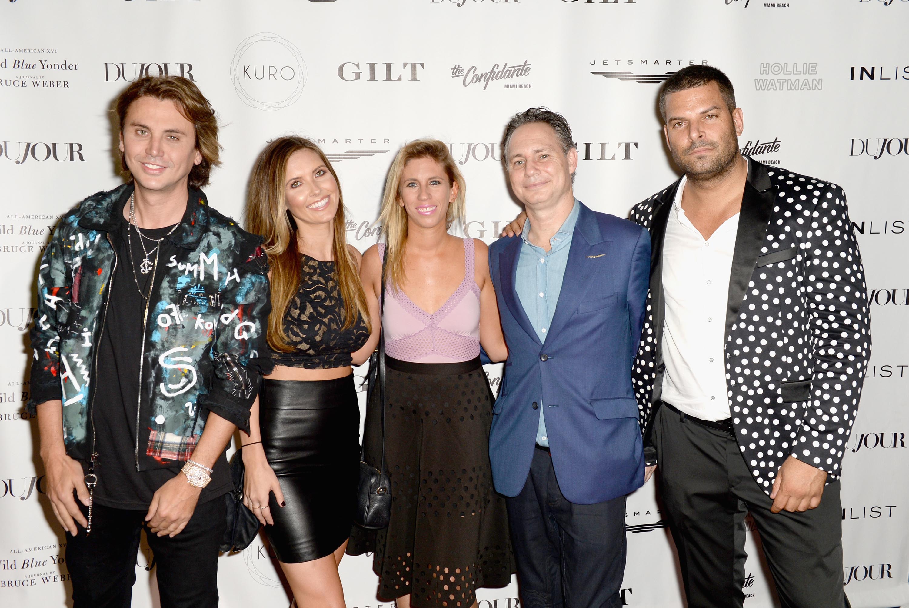 Audrina Patridge attends the DuJour Media, Gilt & JetSmarter party