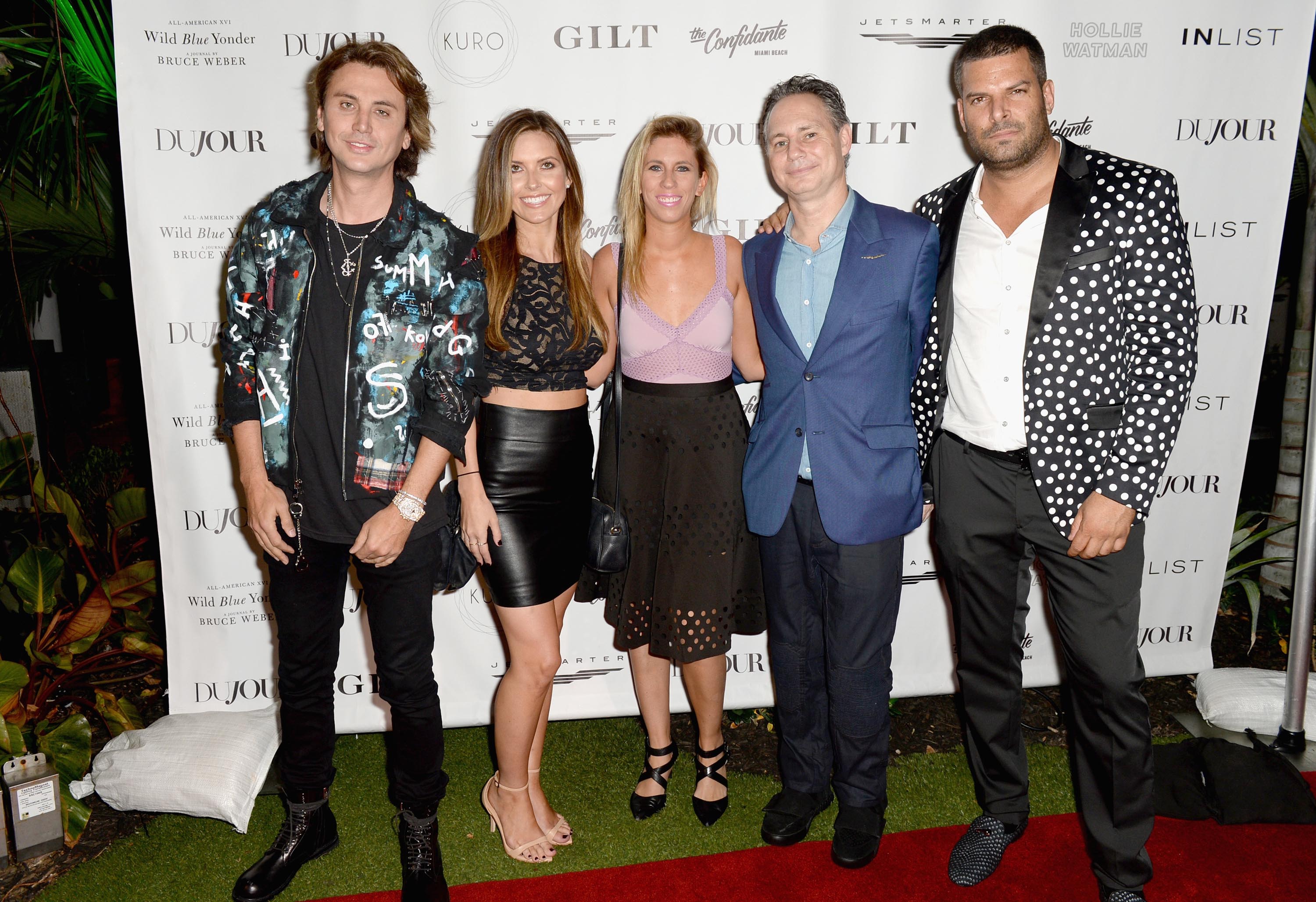 Audrina Patridge attends the DuJour Media, Gilt & JetSmarter party