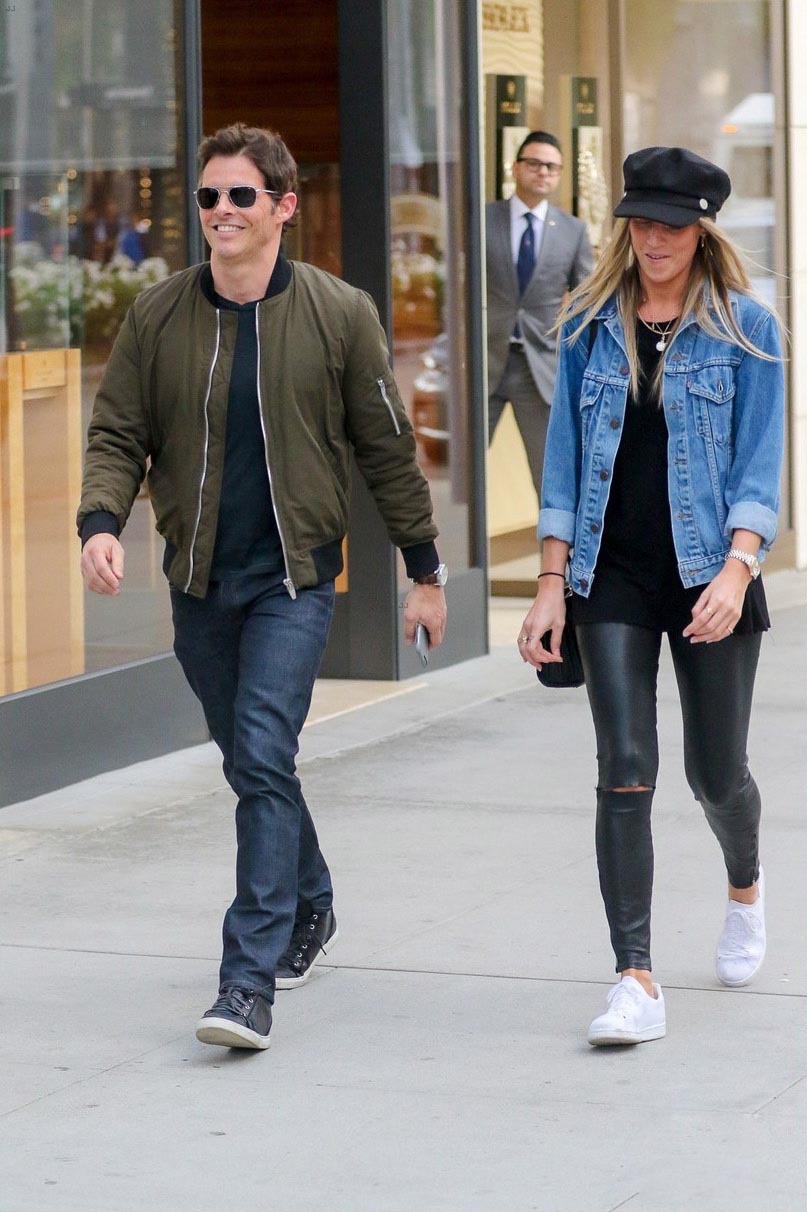 Edei was spotted shopping around town
