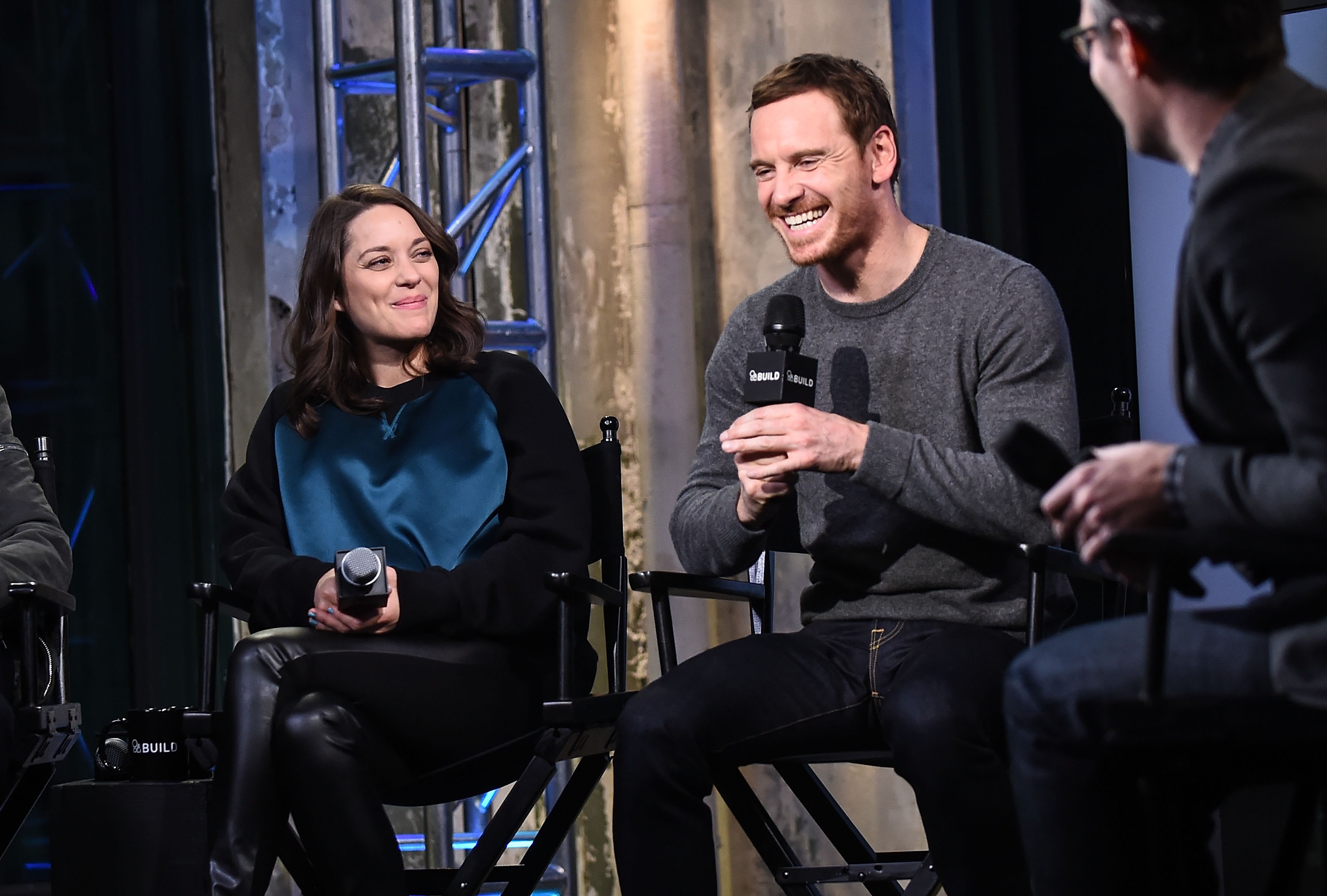 Marion Cotillard attends AOL Build to discuss the movie ‘Assassin’s Creed’