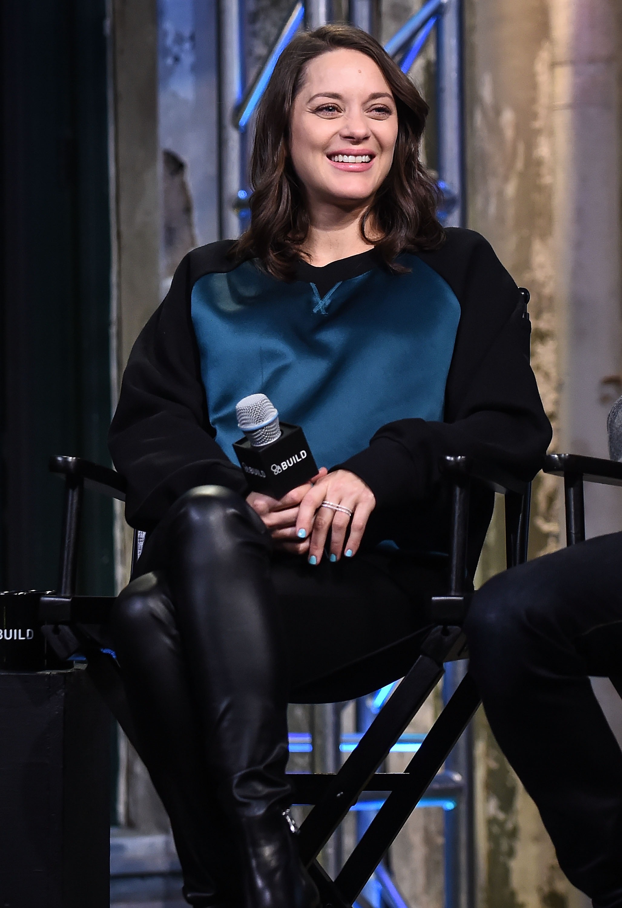 Marion Cotillard attends AOL Build to discuss the movie ‘Assassin’s Creed’