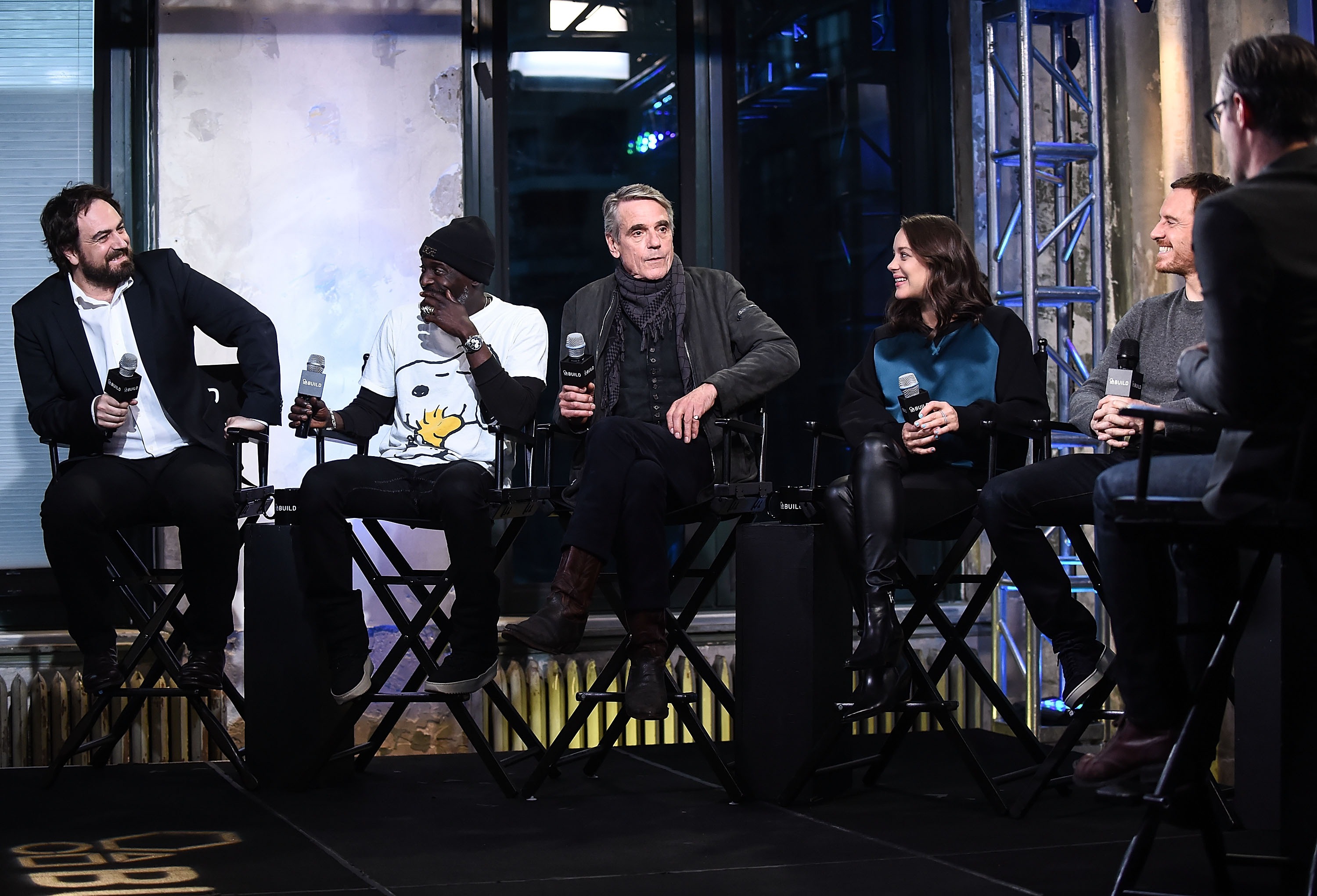 Marion Cotillard attends AOL Build to discuss the movie ‘Assassin’s Creed’