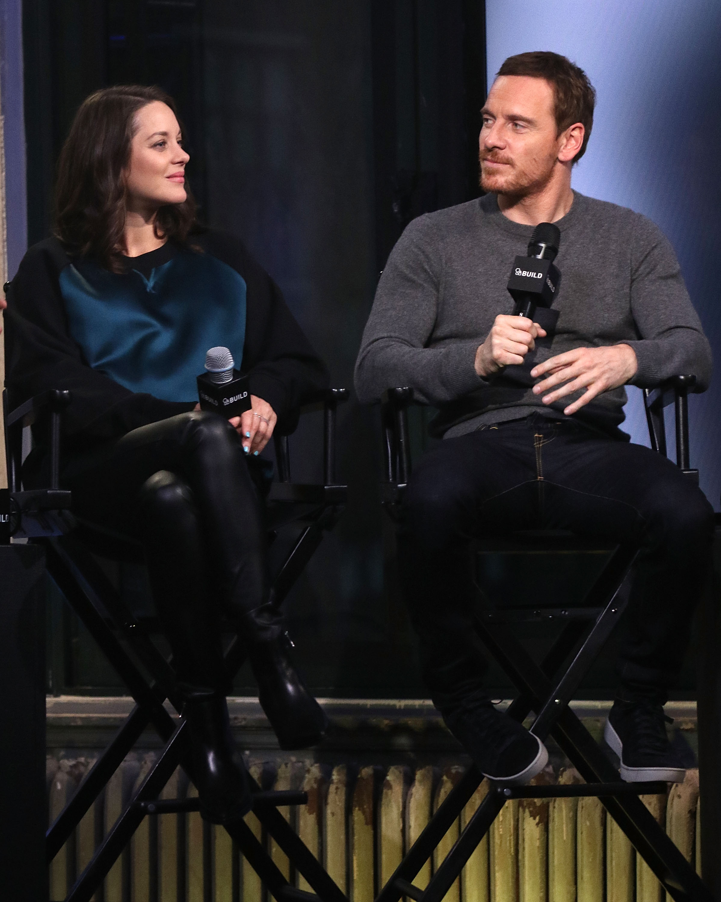 Marion Cotillard attends AOL Build to discuss the movie ‘Assassin’s Creed’