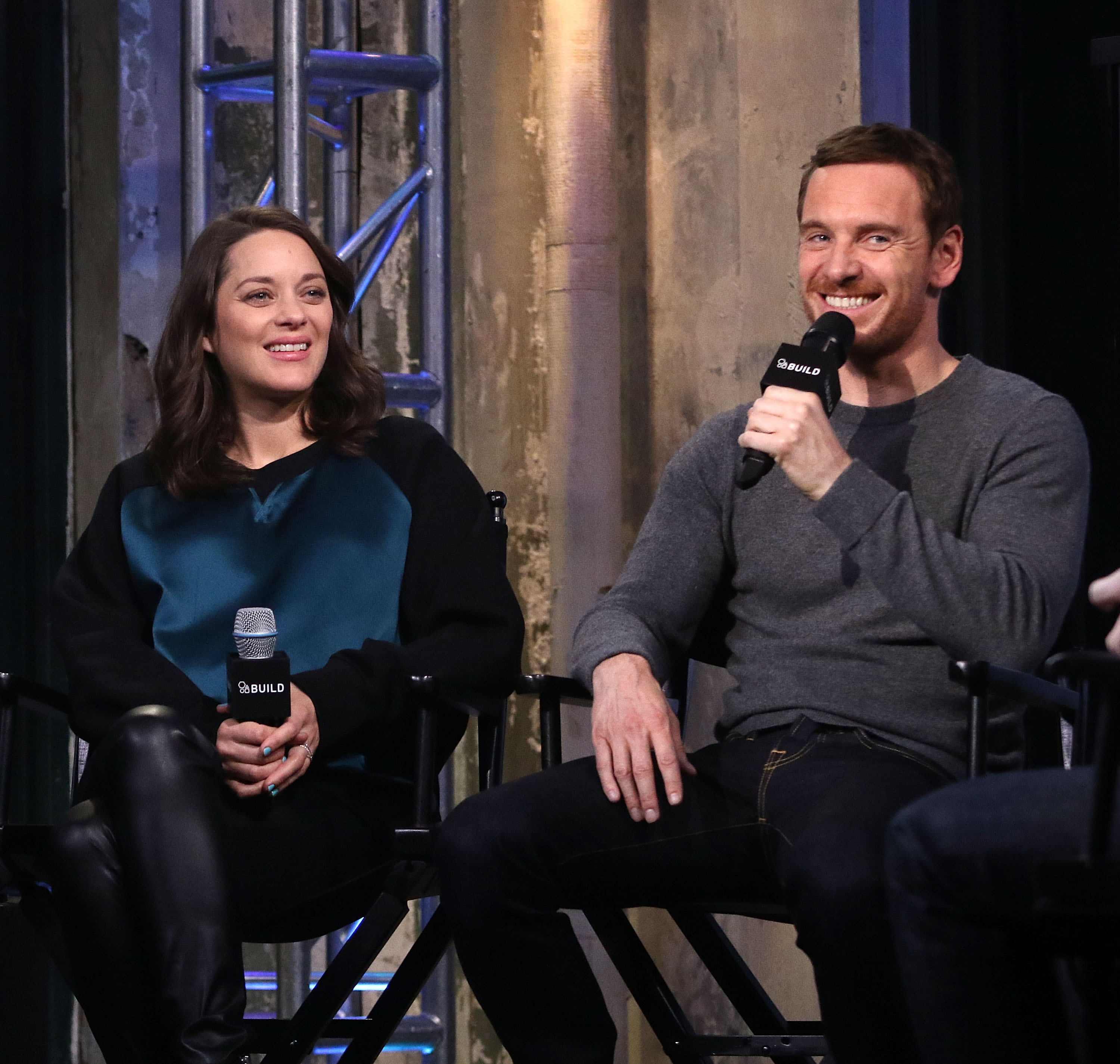 Marion Cotillard attends AOL Build to discuss the movie ‘Assassin’s Creed’