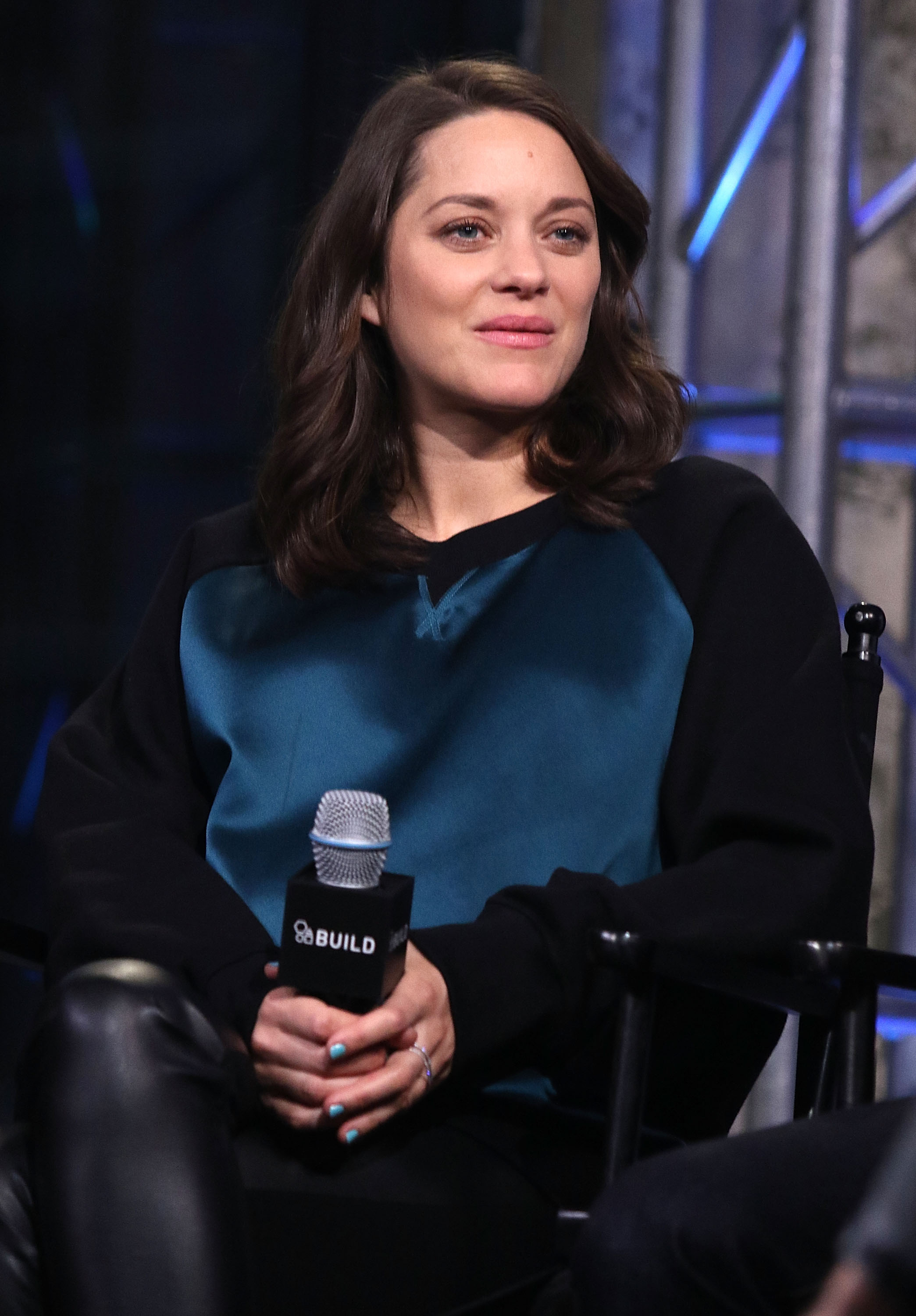 Marion Cotillard attends AOL Build to discuss the movie ‘Assassin’s Creed’