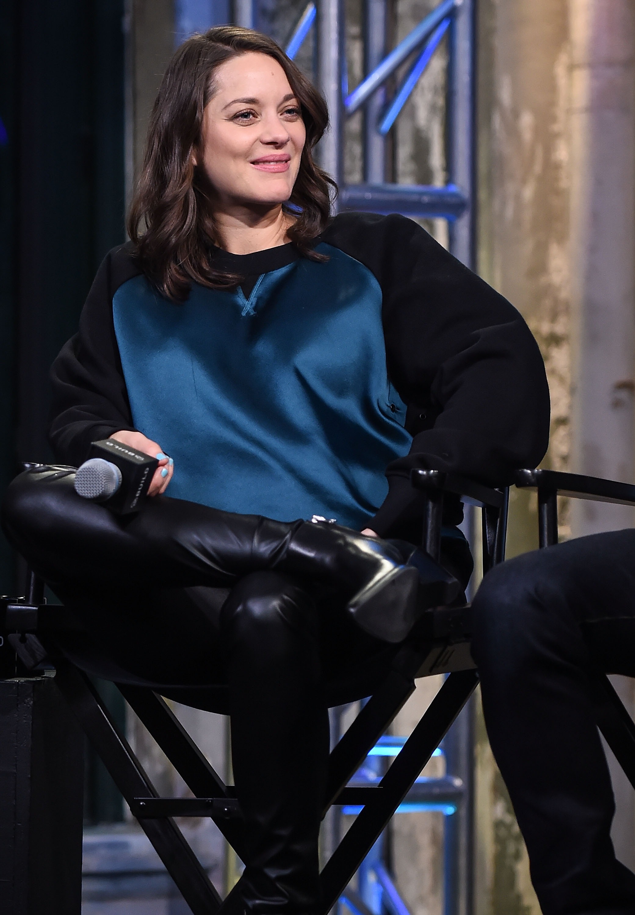 Marion Cotillard attends AOL Build to discuss the movie ‘Assassin’s Creed’