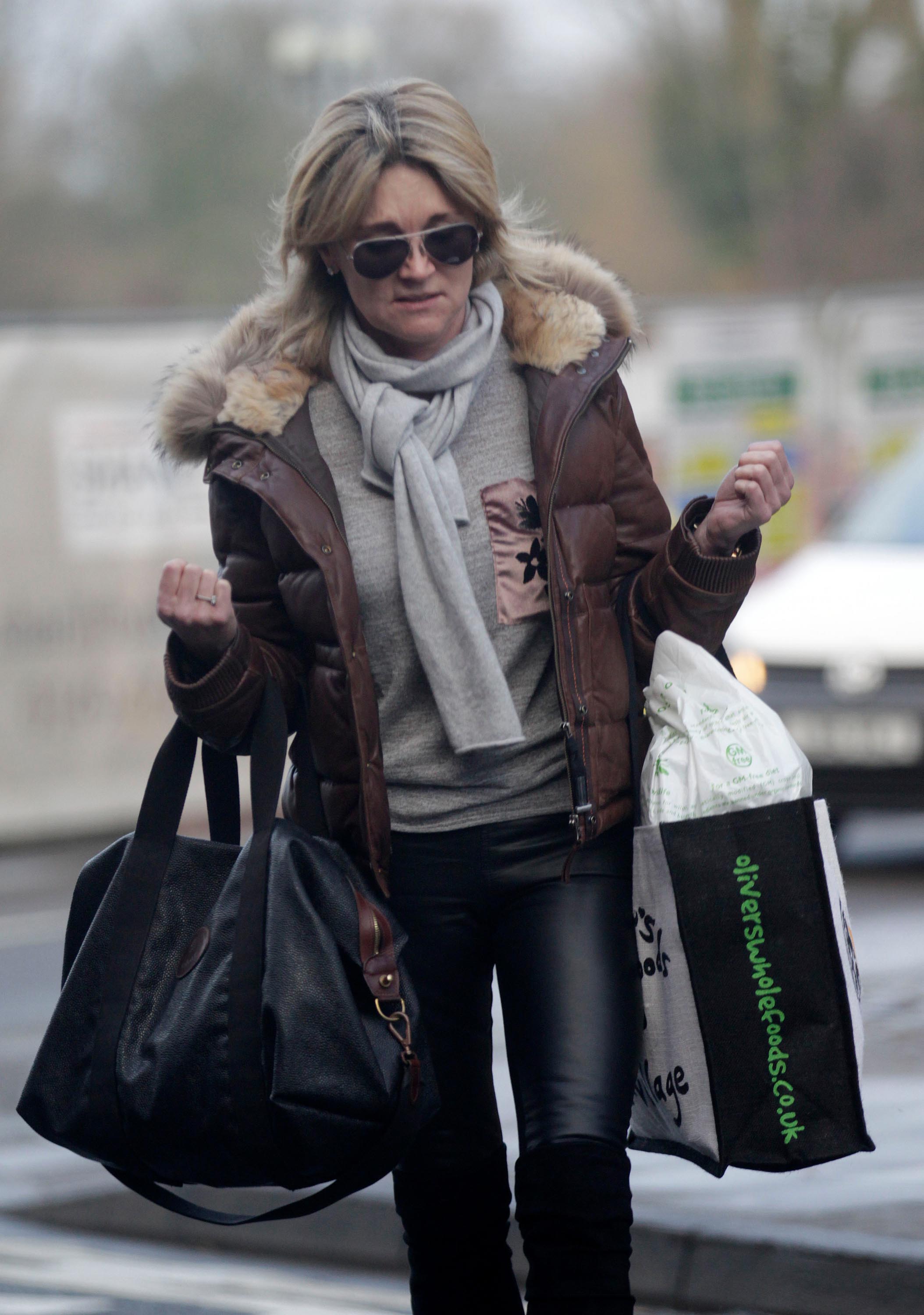 Anthea Turner out Shopping