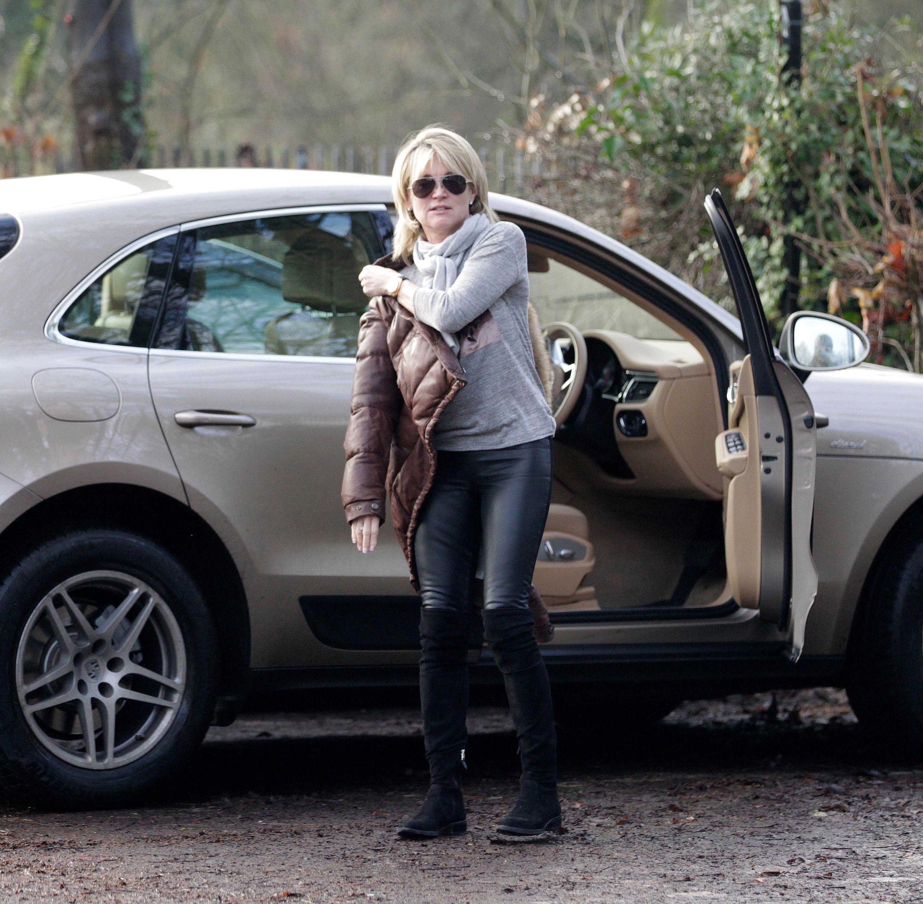 Anthea Turner out Shopping