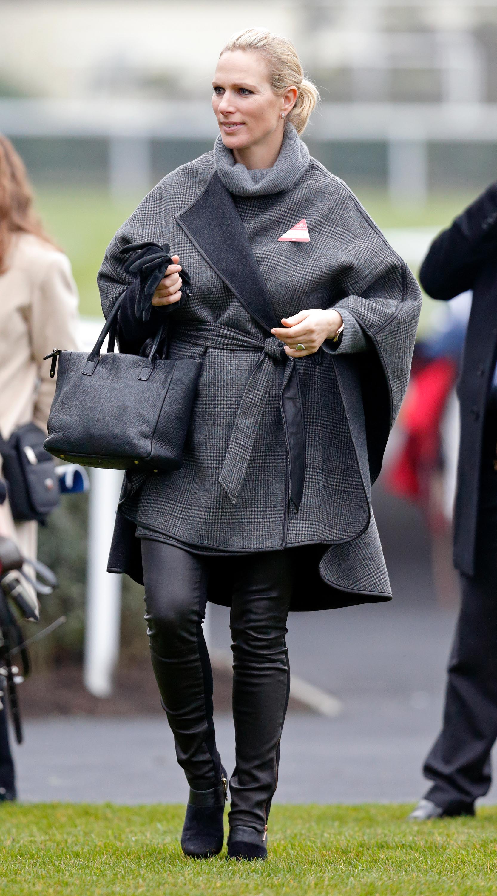 Zara Phillips attends the Christmas Racing Meet