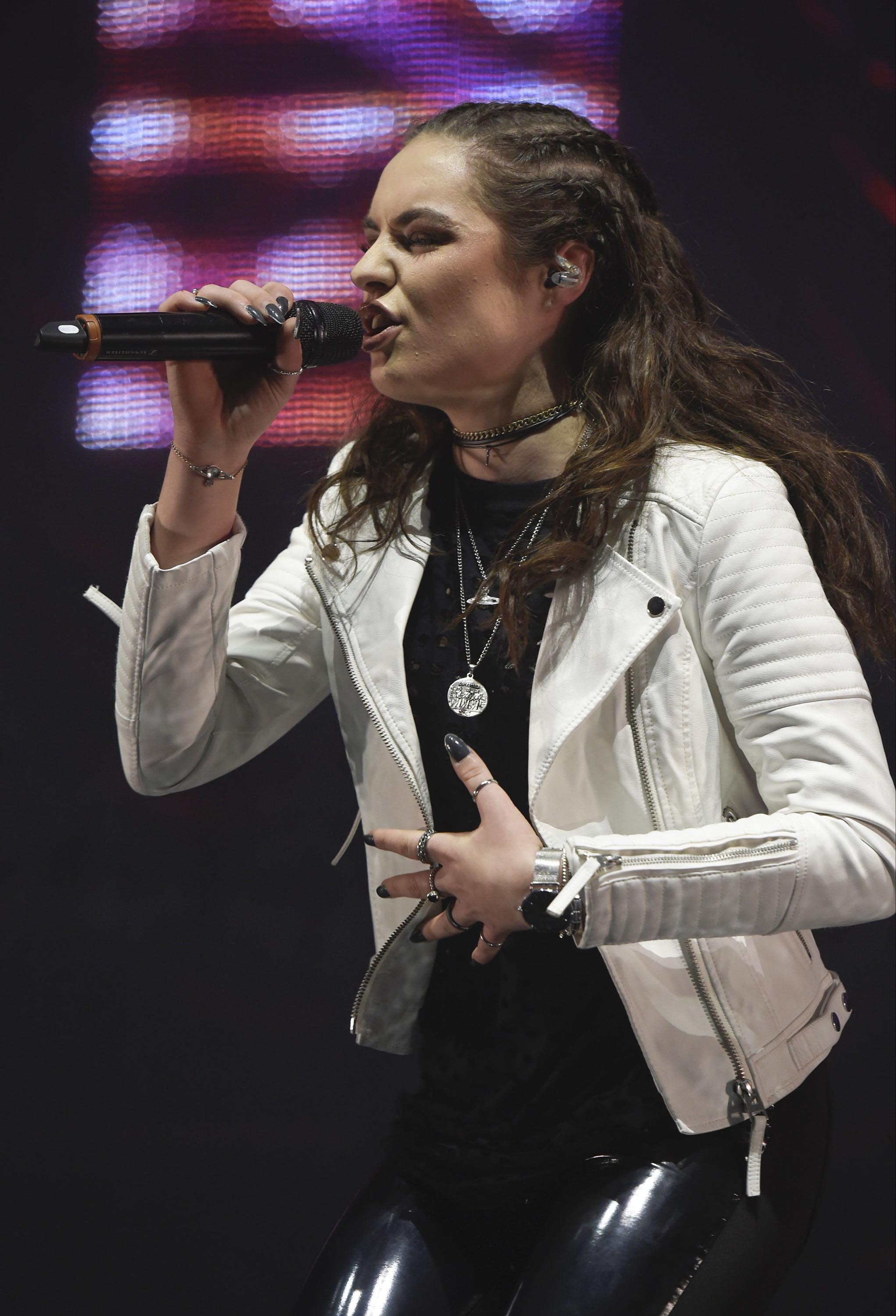 Sam Lavery at Metro Radio Christmas Live