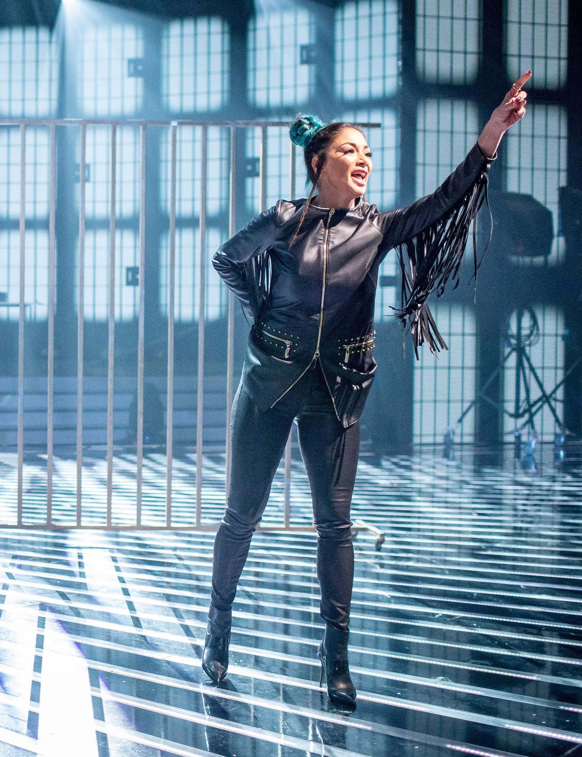 Nicole Scherzinger at X Factor UK