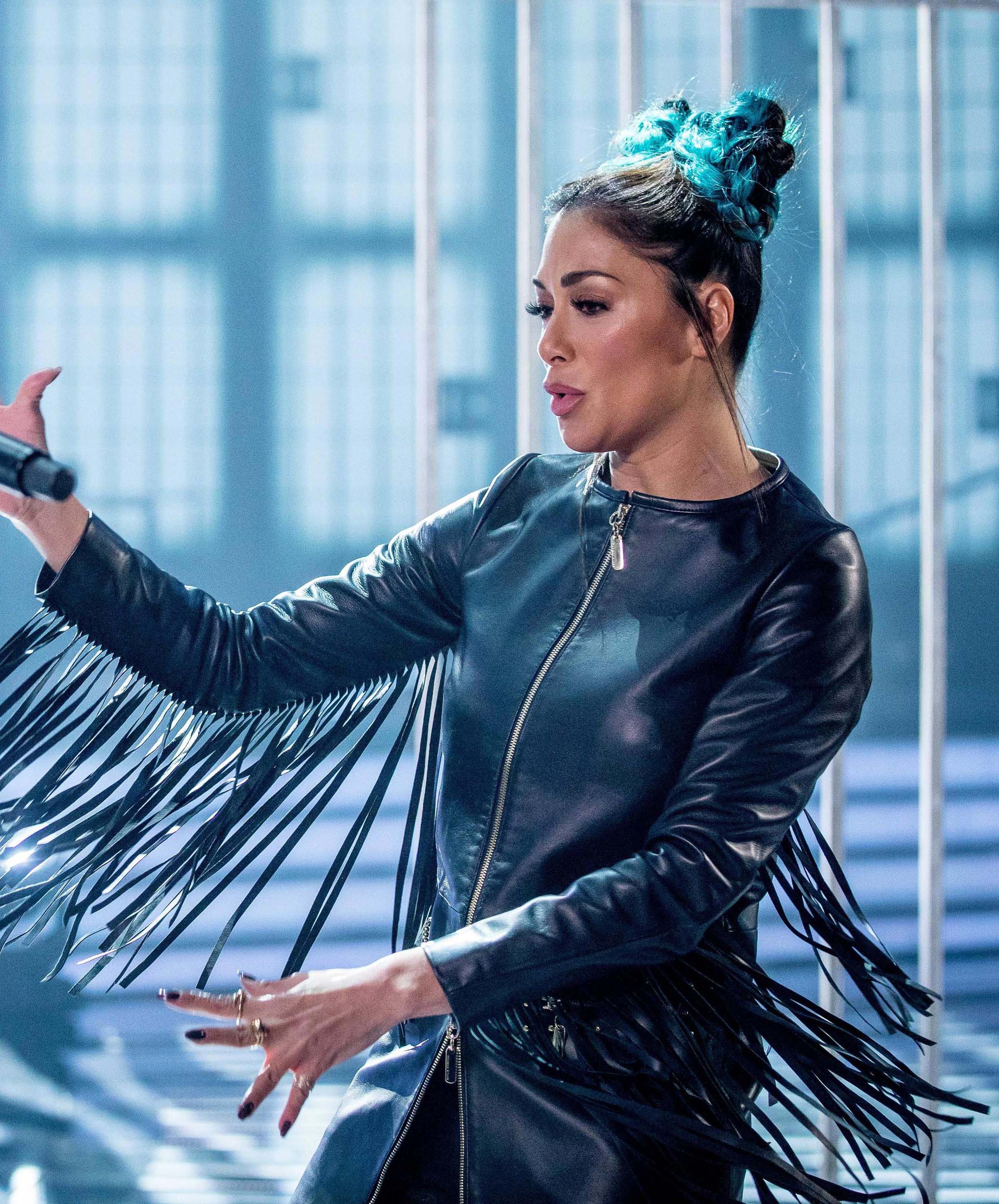 Nicole Scherzinger at X Factor UK