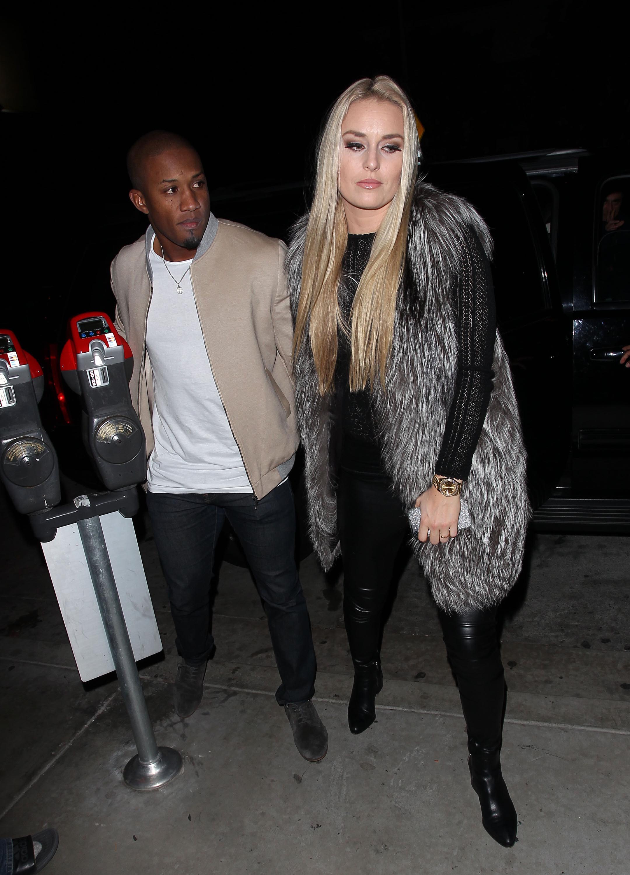 Lindsey Vonn heads to the Delilah club