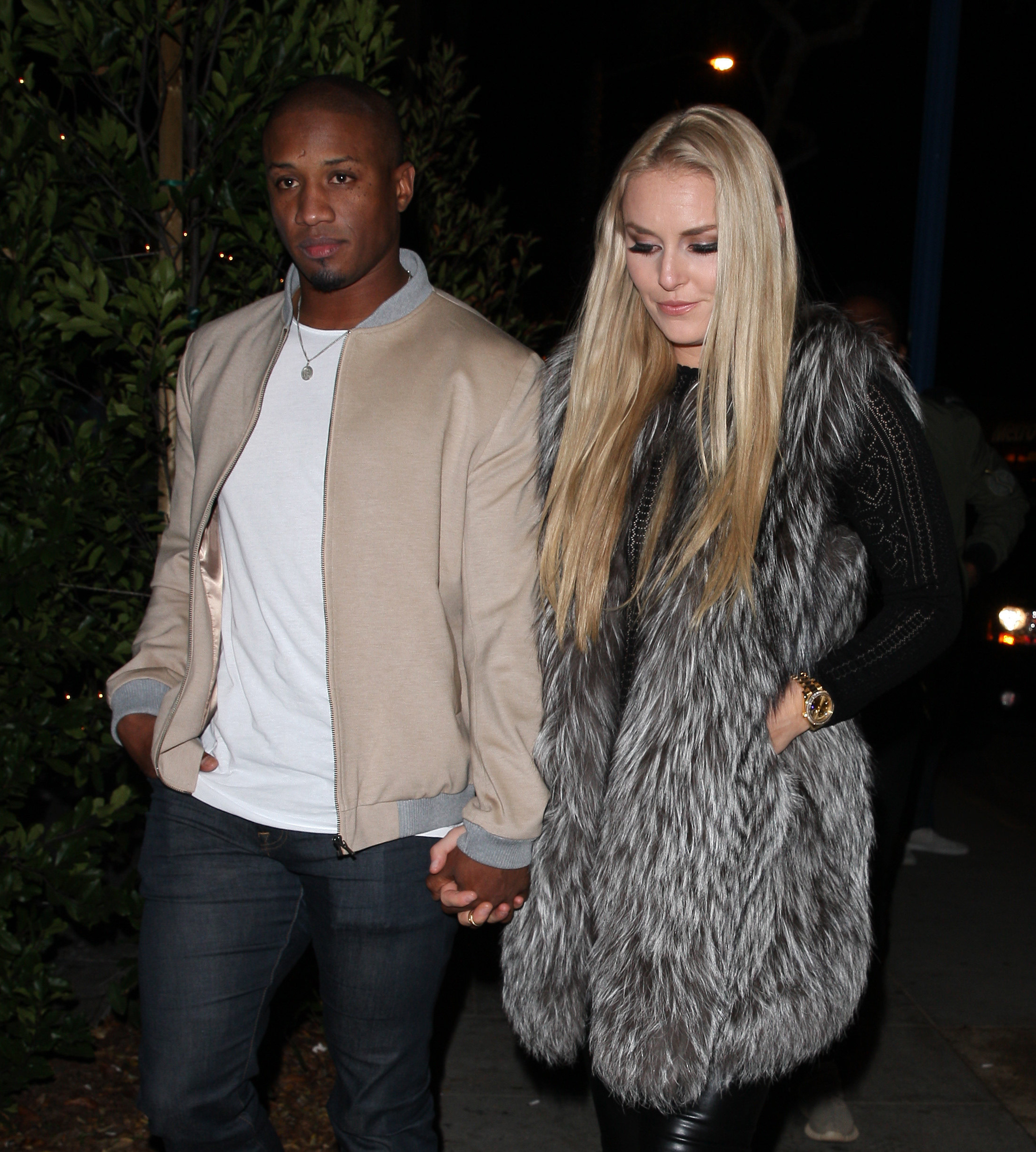 Lindsey Vonn heads to the Delilah club