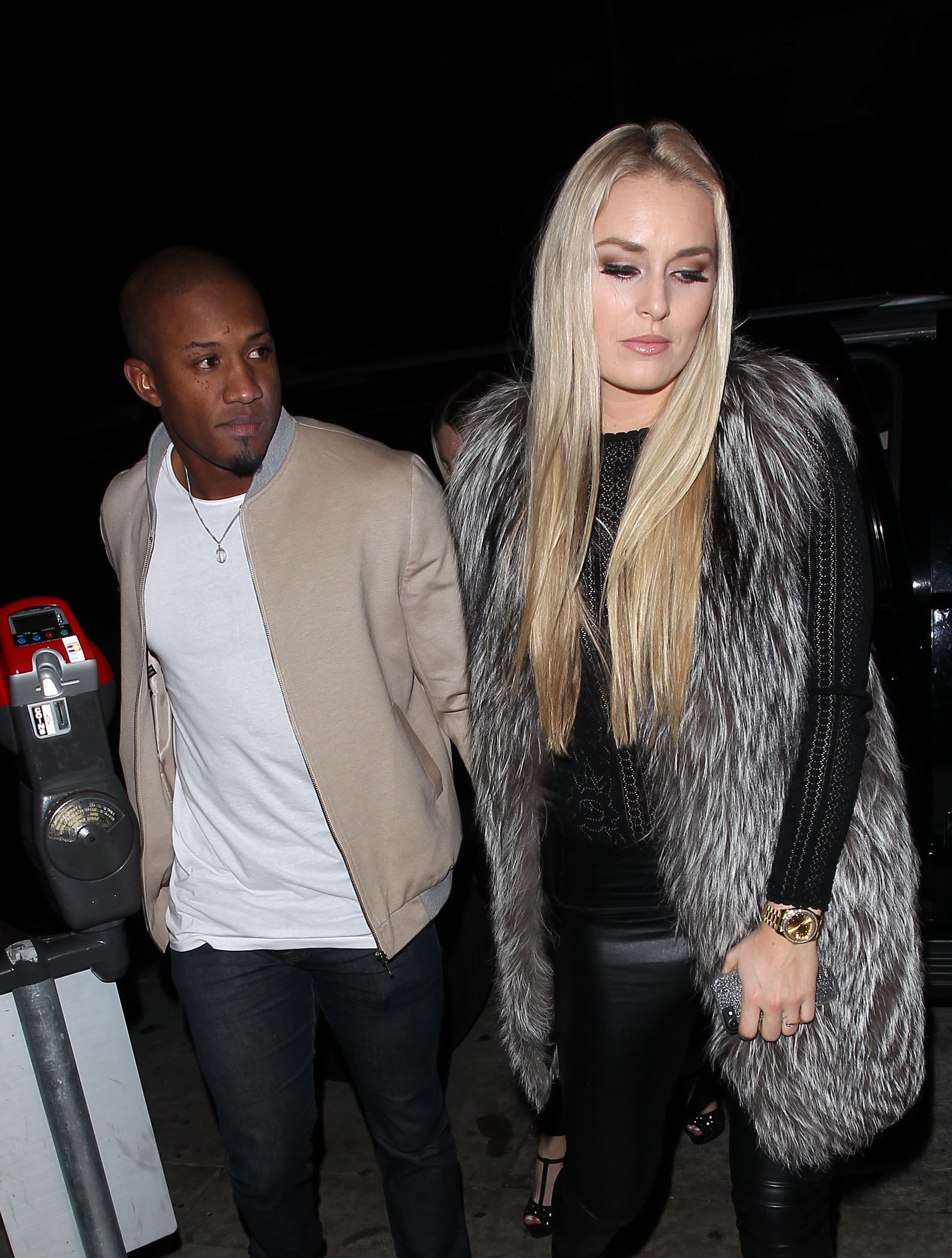 Lindsey Vonn heads to the Delilah club