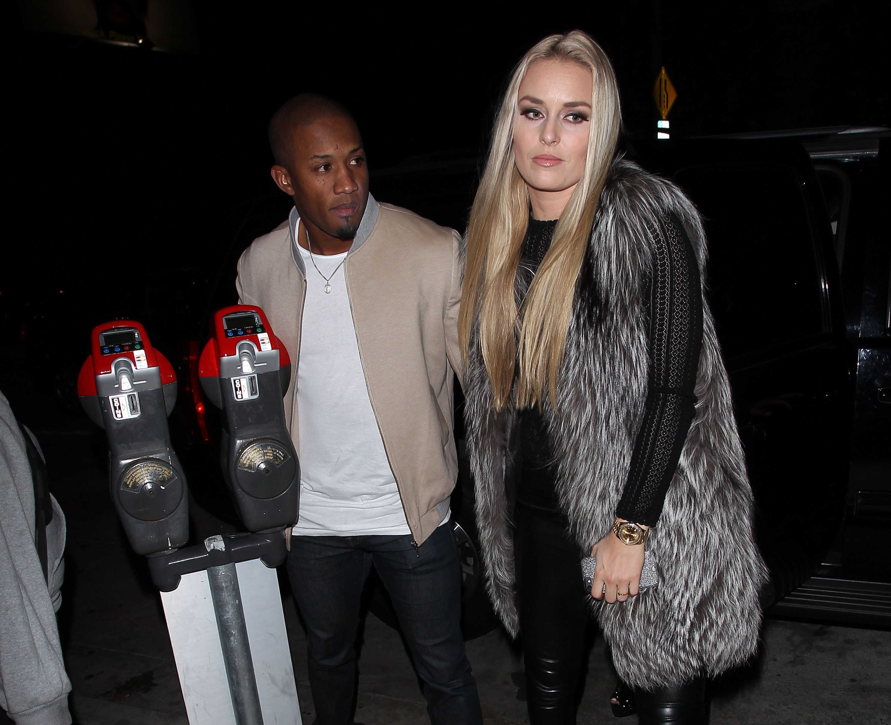 Lindsey Vonn heads to the Delilah club