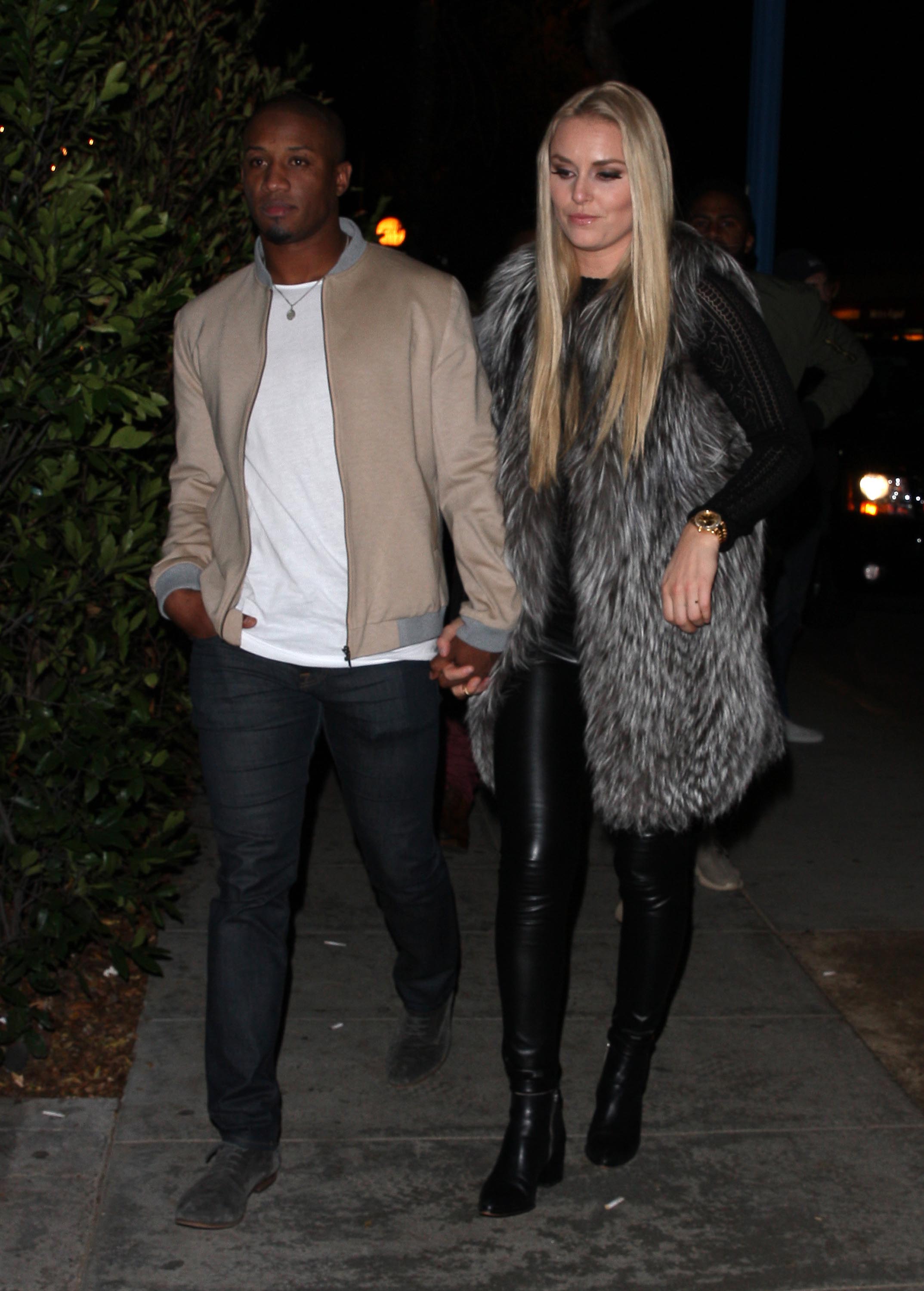 Lindsey Vonn heads to the Delilah club