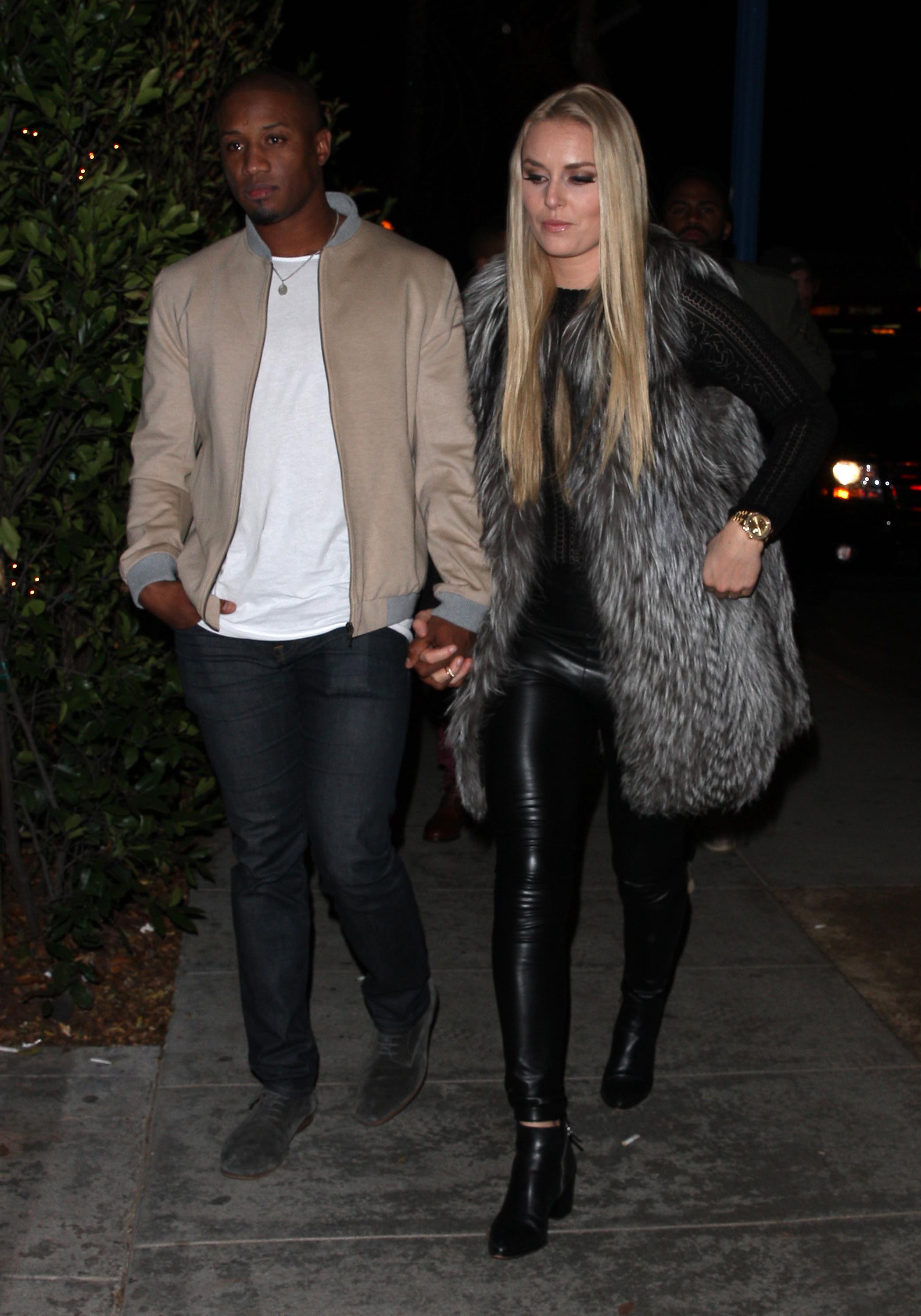 Lindsey Vonn heads to the Delilah club