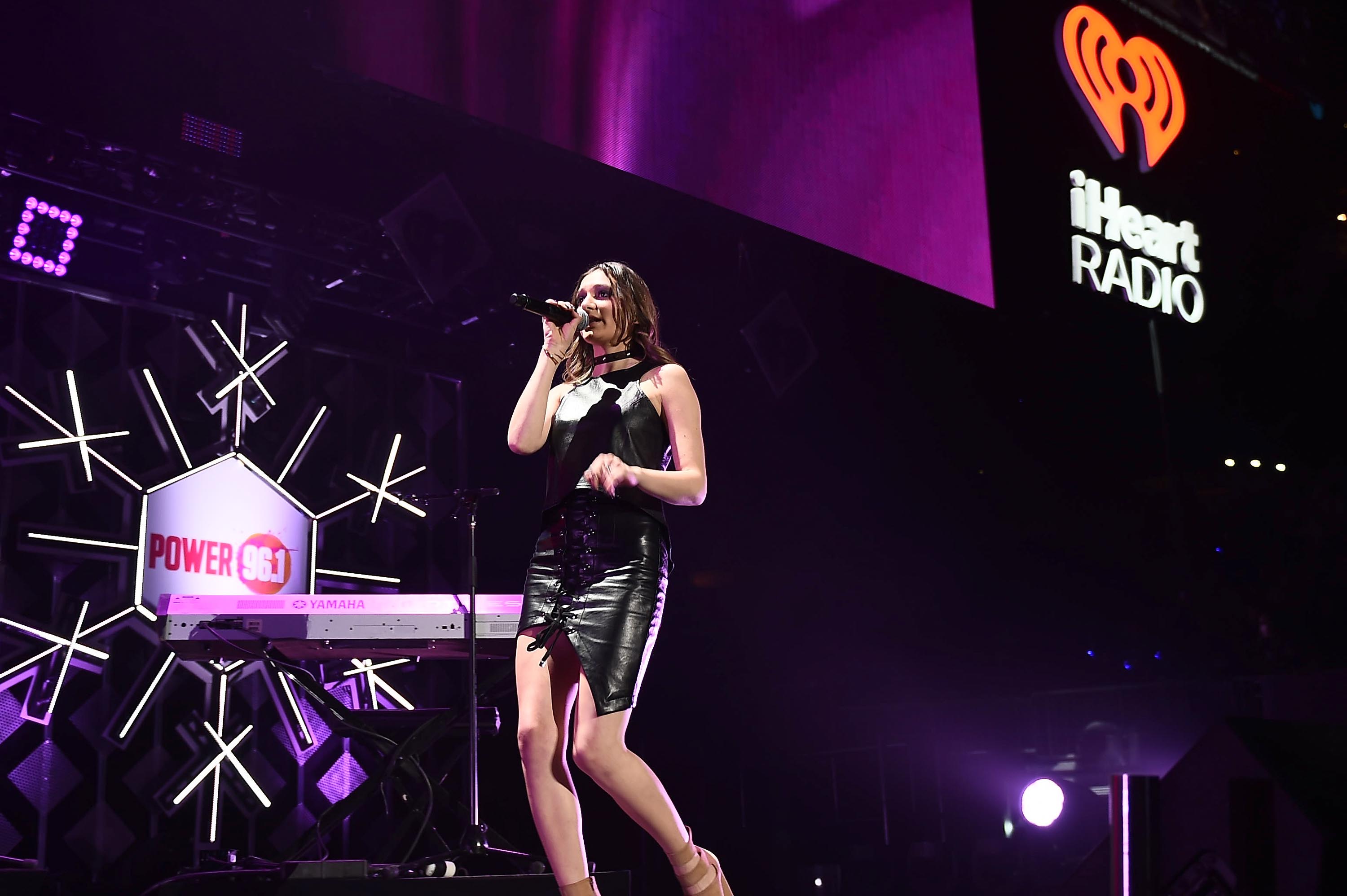 Daya performs on stage at Phillips Arena