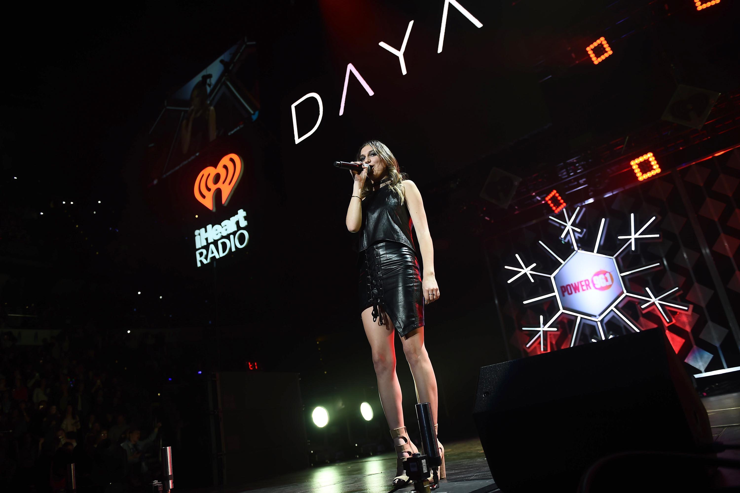 Daya performs on stage at Phillips Arena