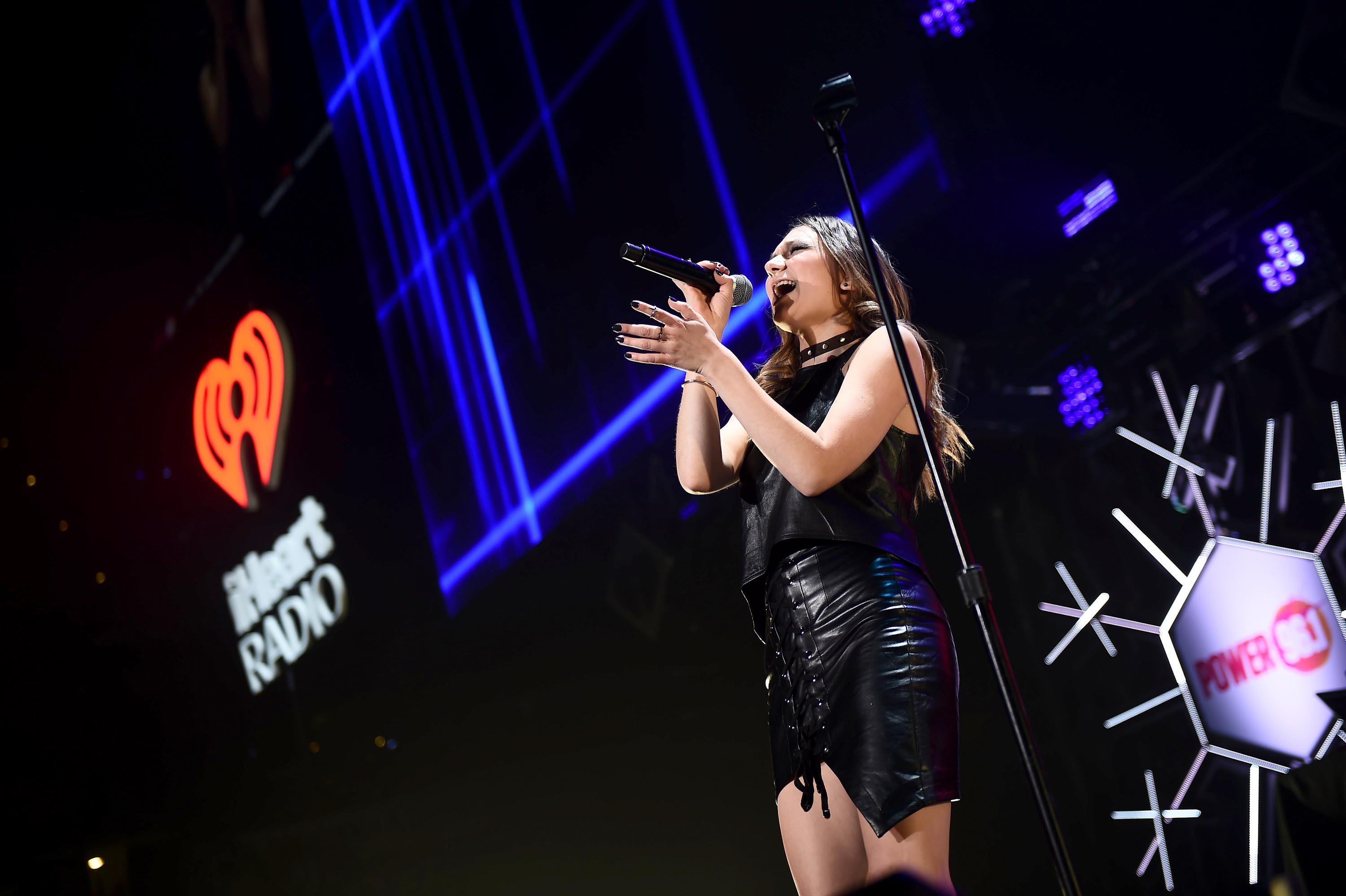 Daya performs on stage at Phillips Arena