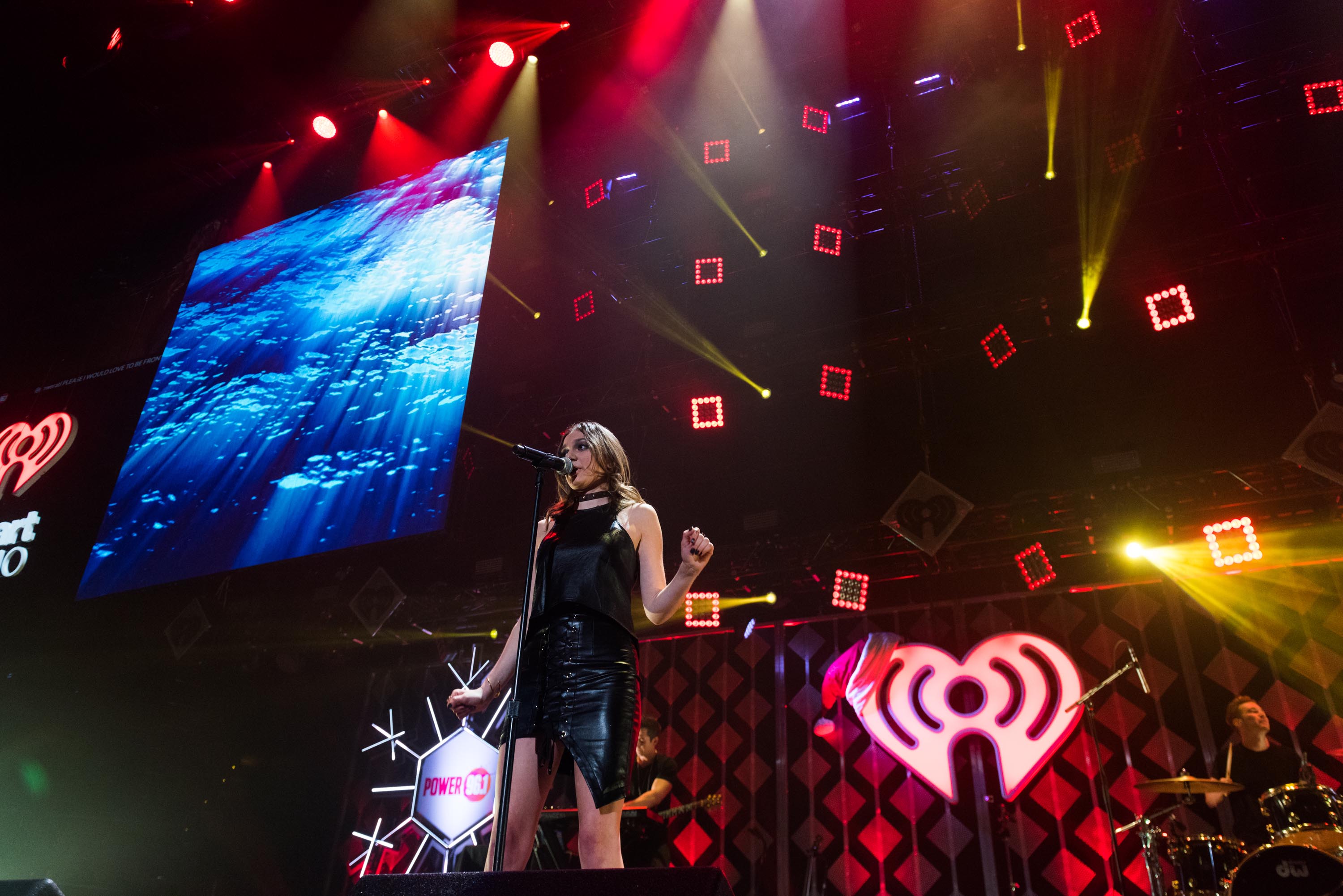 Daya performs on stage at Phillips Arena