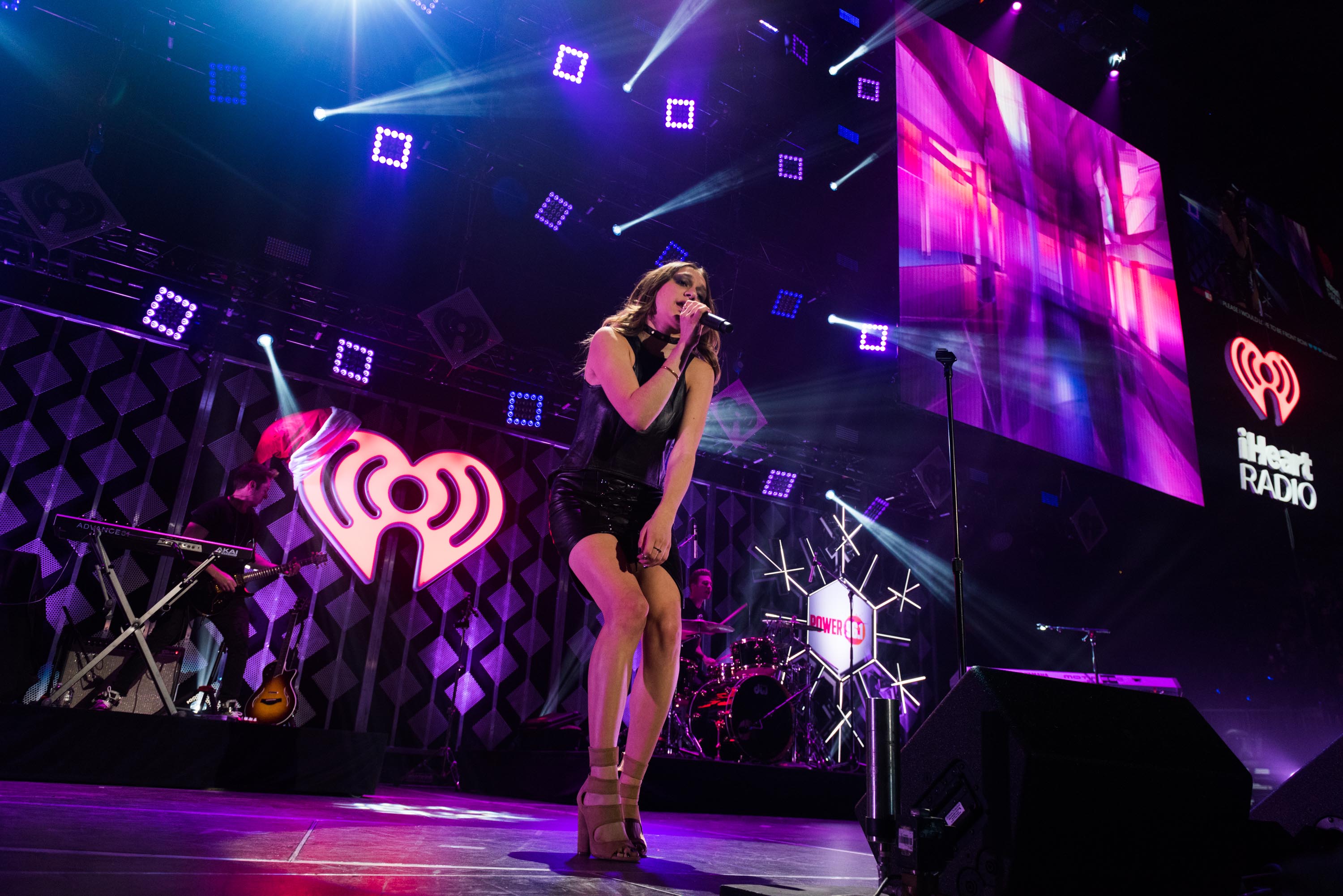 Daya performs on stage at Phillips Arena