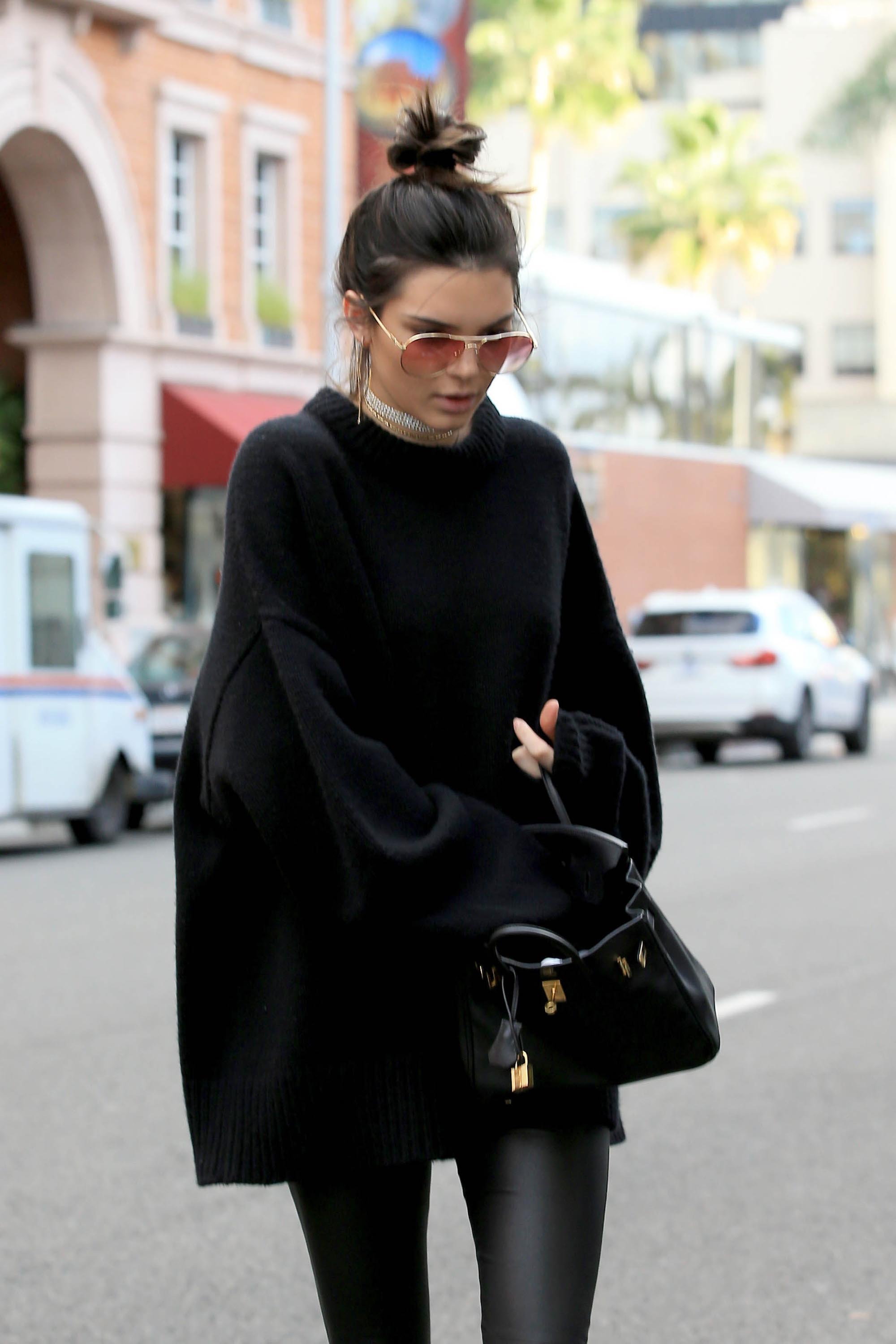 Kendall Jenner out in West Hollywood