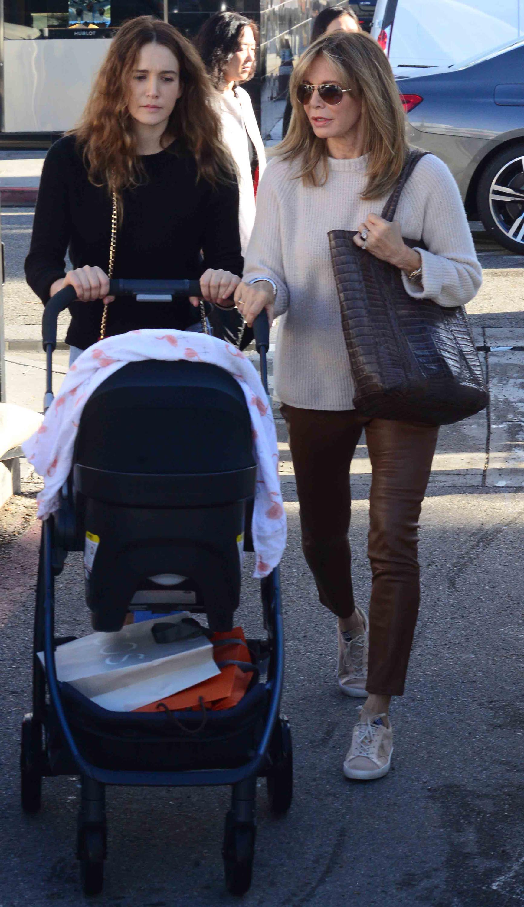 Jaclyn Smith seen shops in Beverly Hills