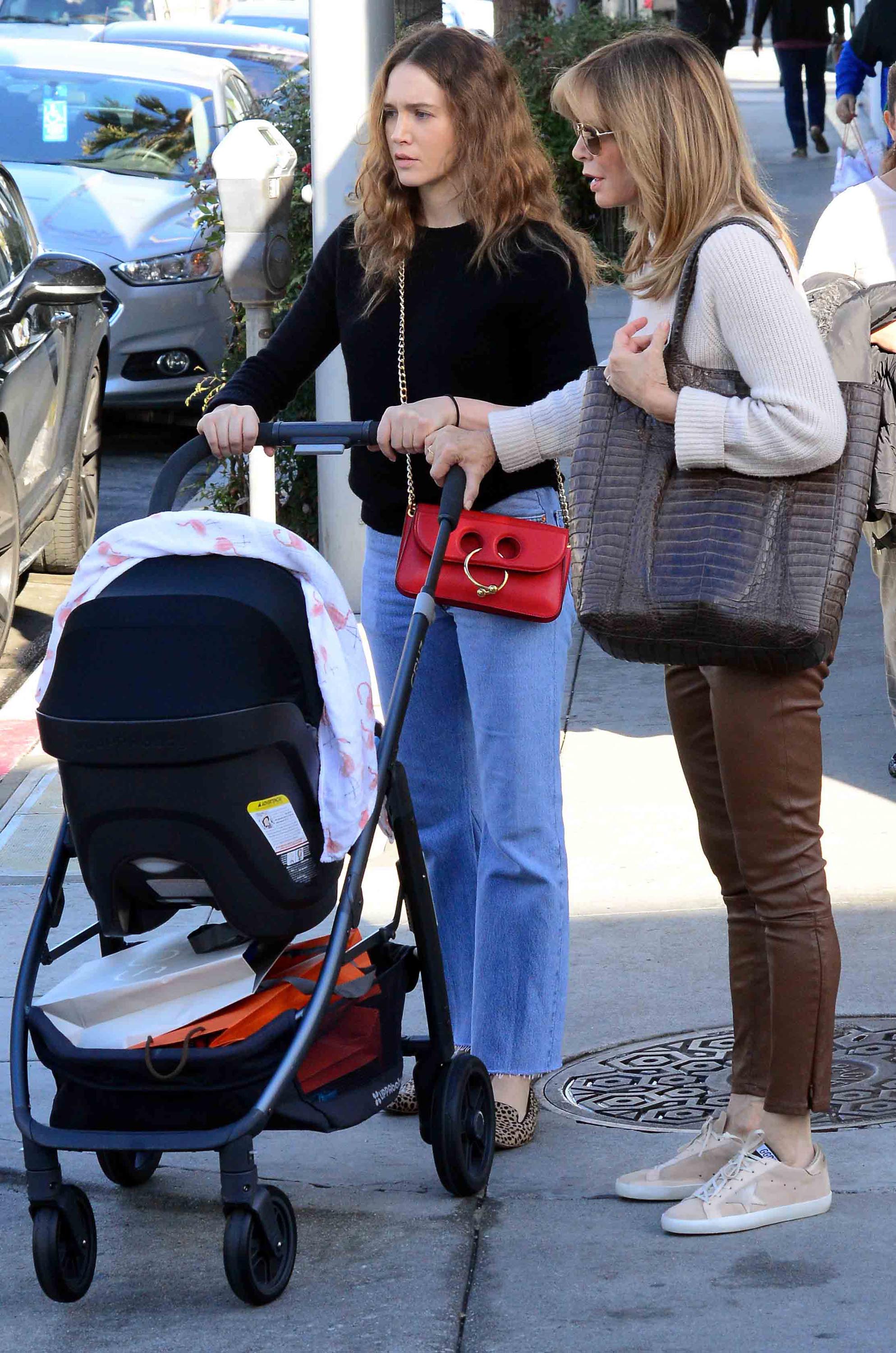 Jaclyn Smith seen shops in Beverly Hills