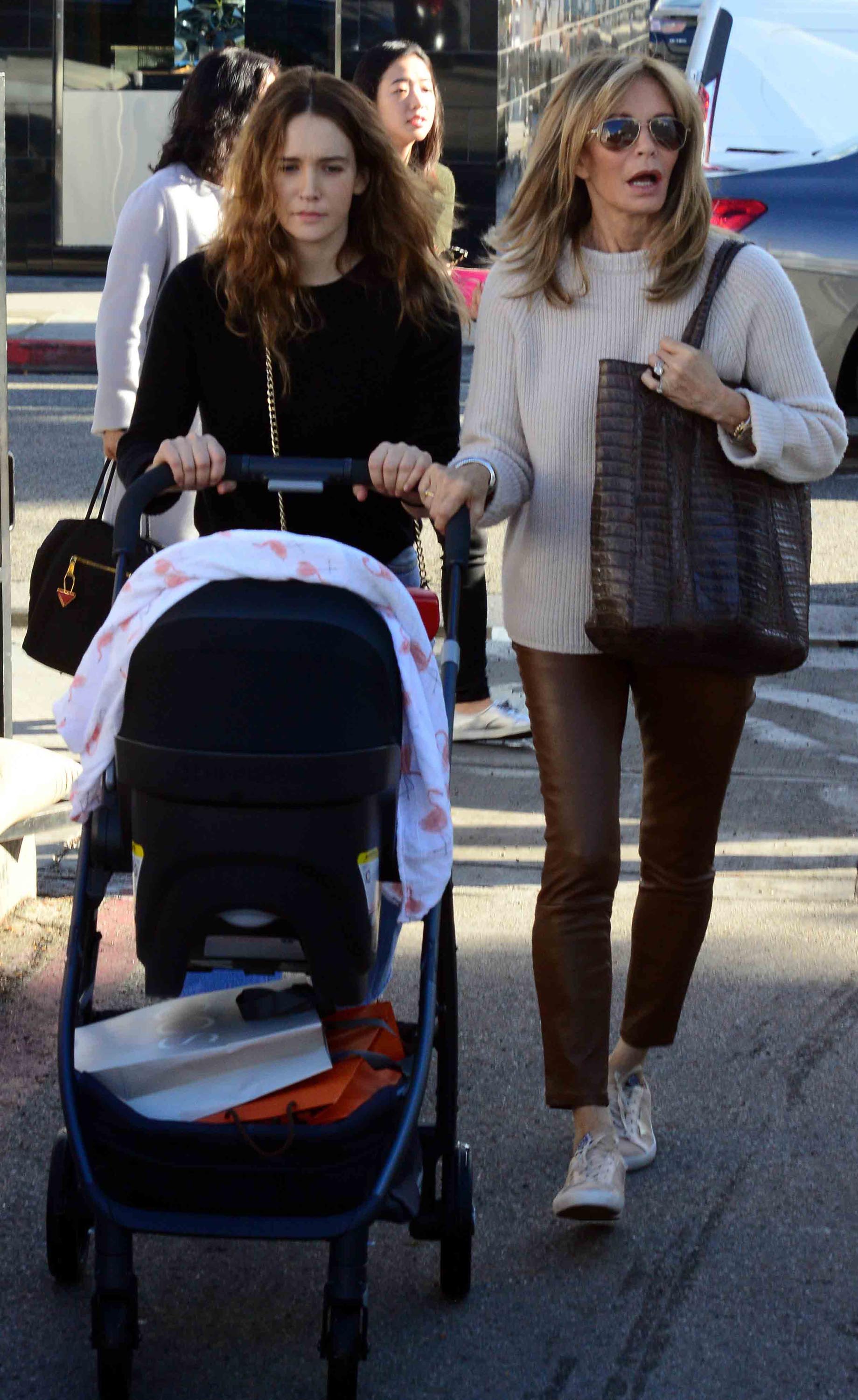 Jaclyn Smith seen shops in Beverly Hills