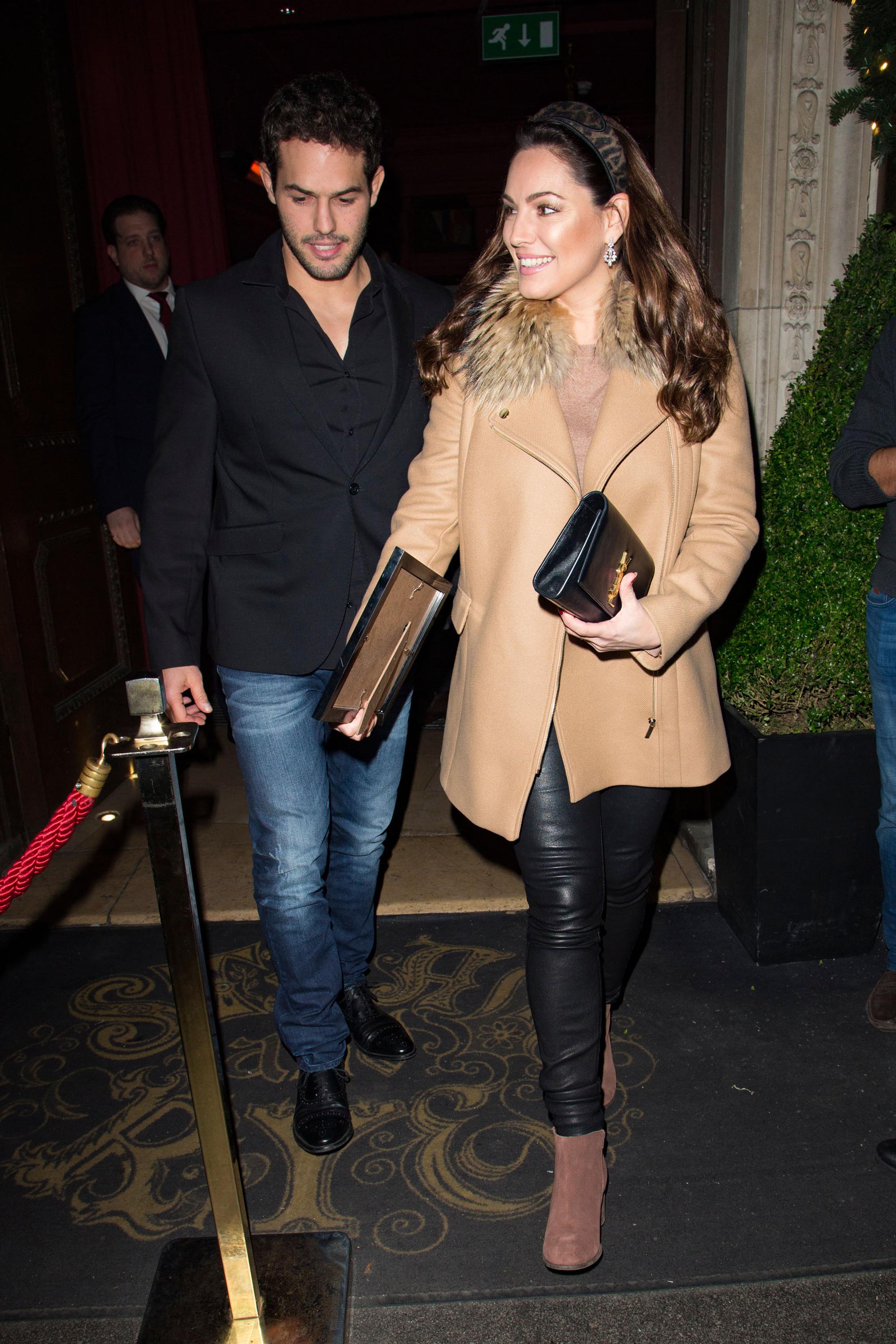 Kelly Brook at Steam & Rye