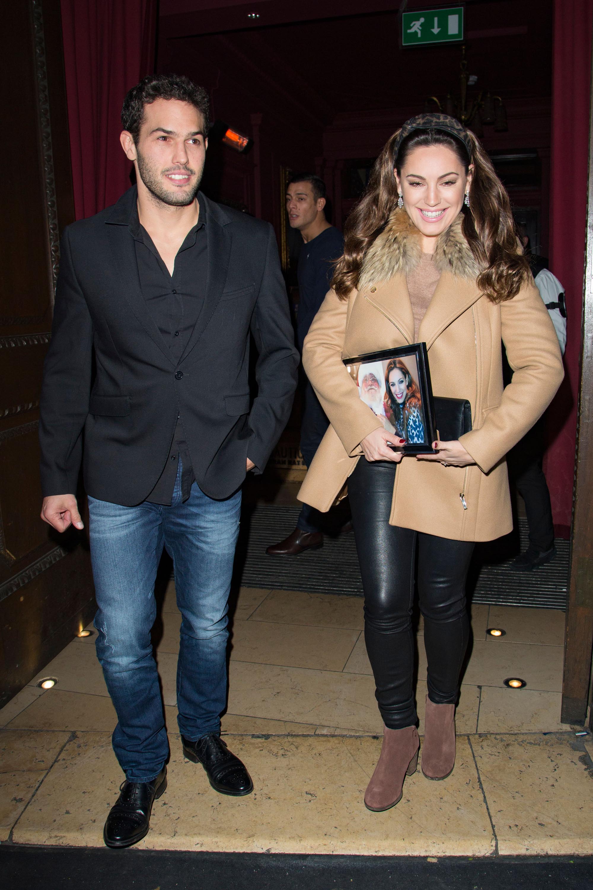 Kelly Brook at Steam & Rye