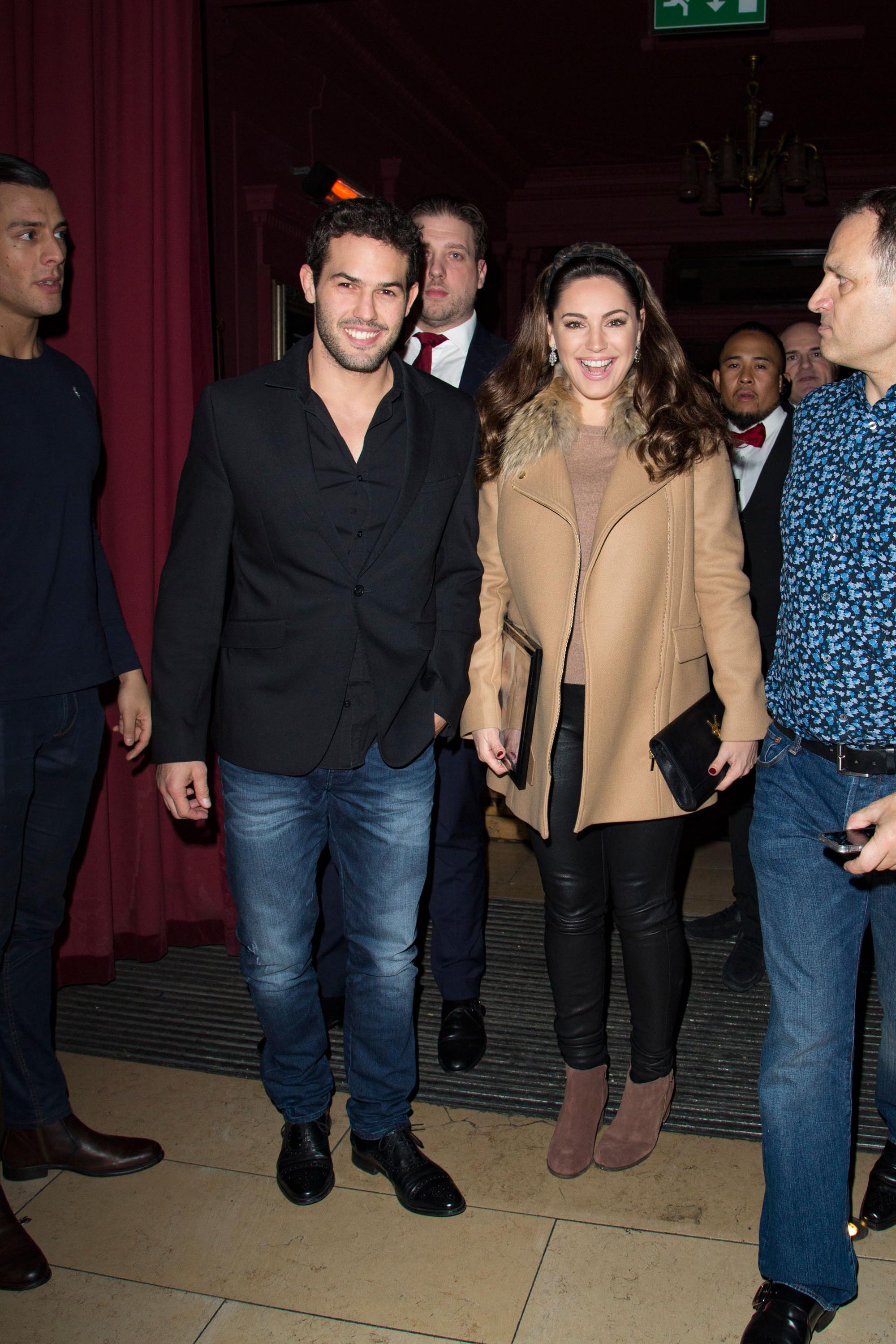 Kelly Brook at Steam & Rye