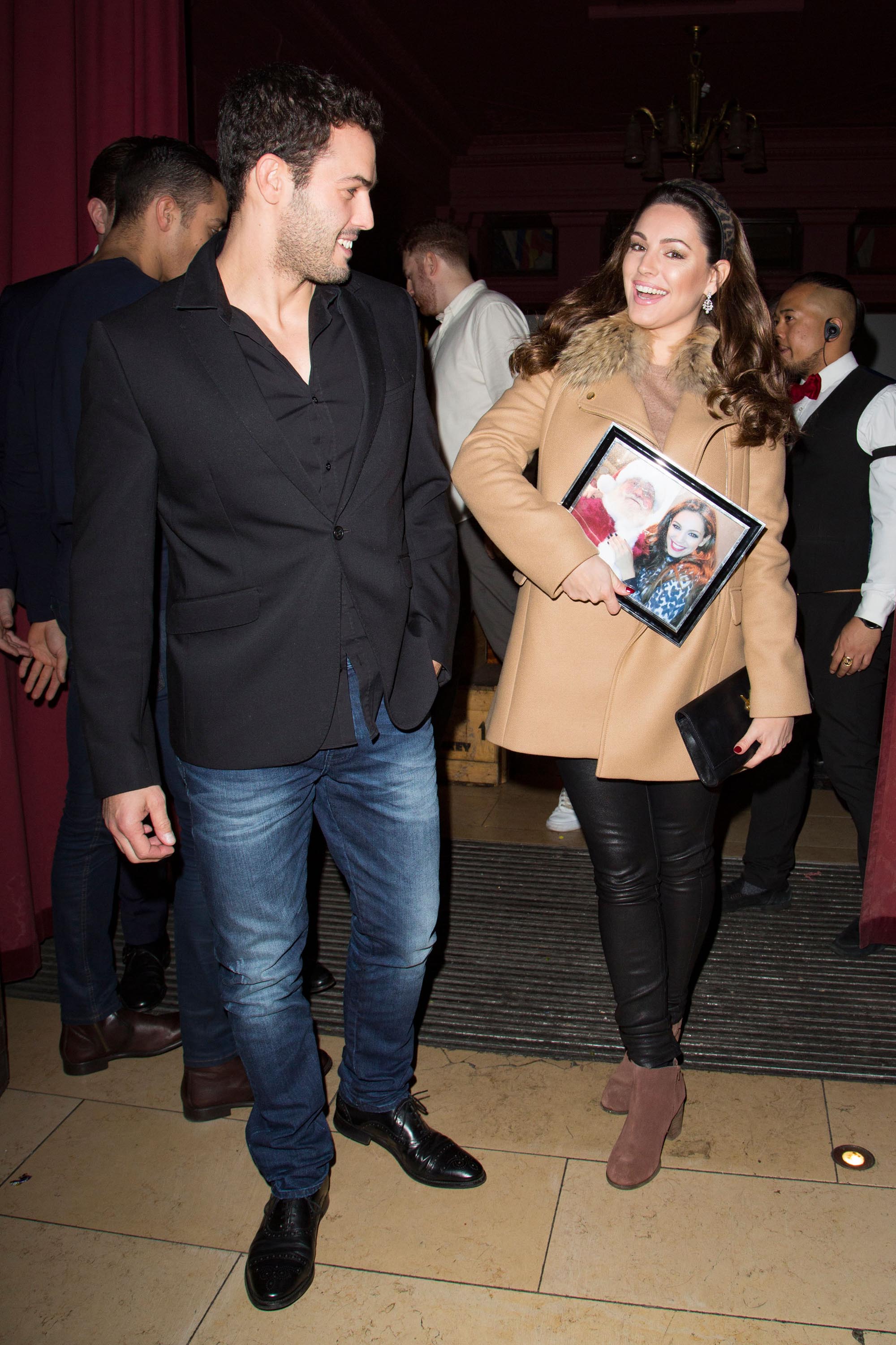 Kelly Brook at Steam & Rye