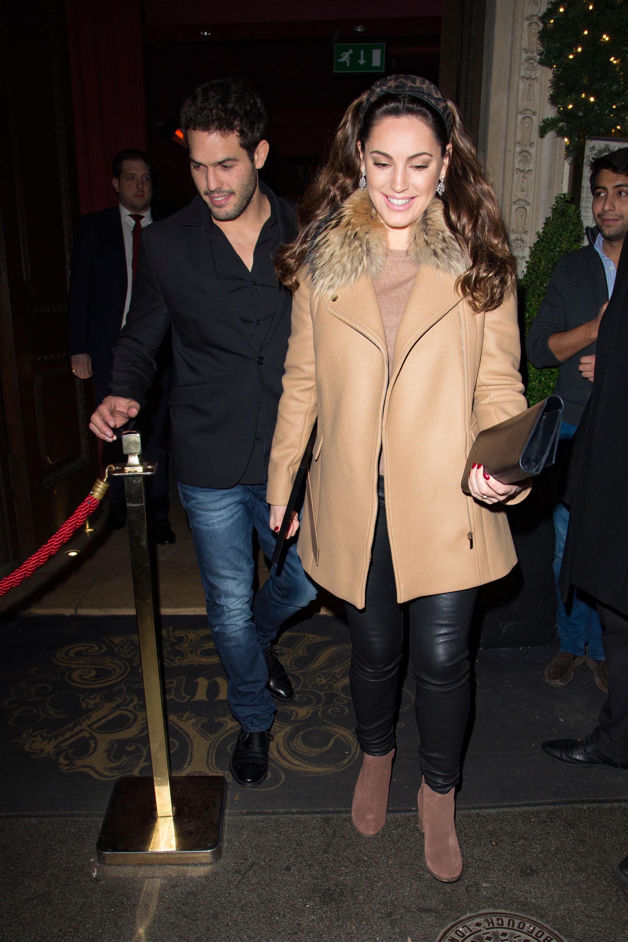 Kelly Brook at Steam & Rye